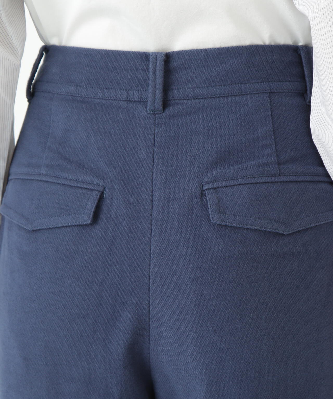 ストレッチエアリードットコードセミワイドパンツ