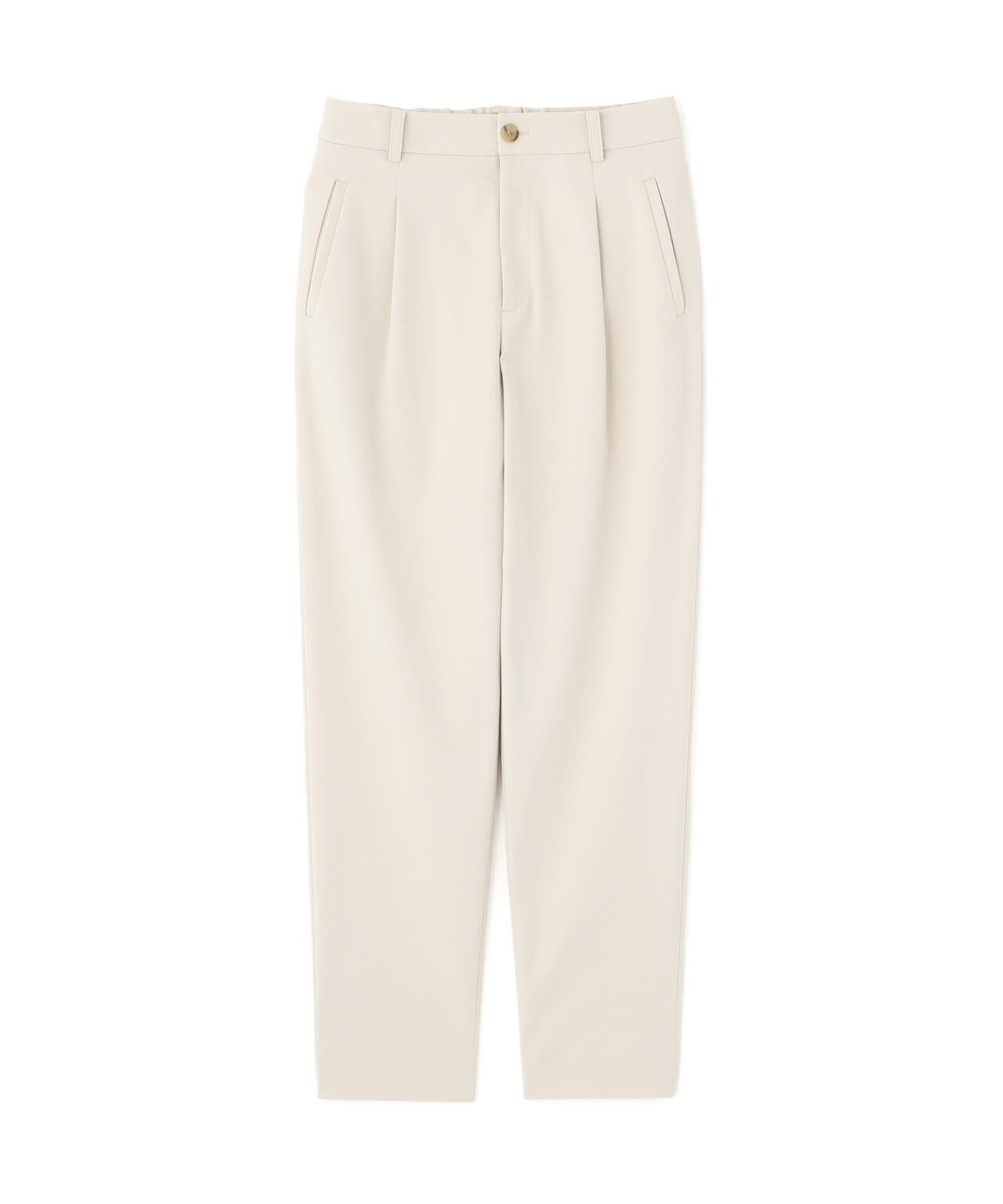 ストレッチポンチワンタックテーパードパンツ