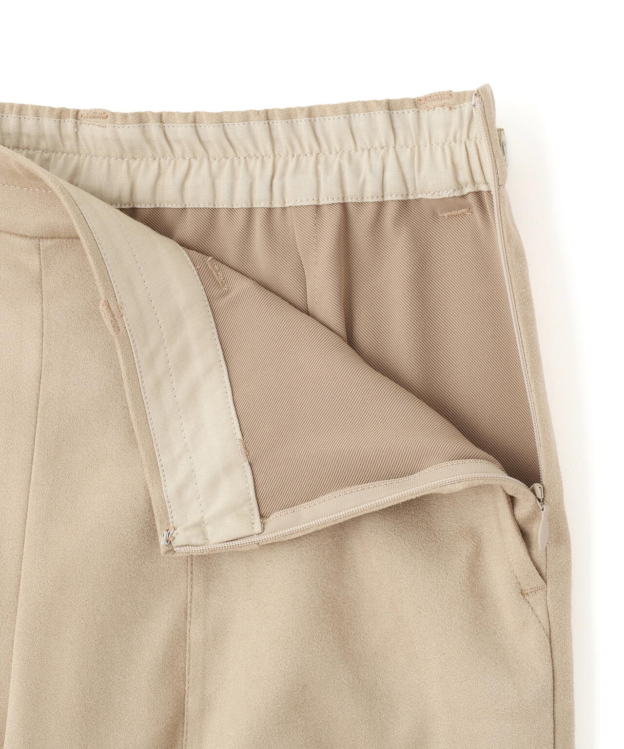 ストレッチスェードベイカーガウチョパンツ