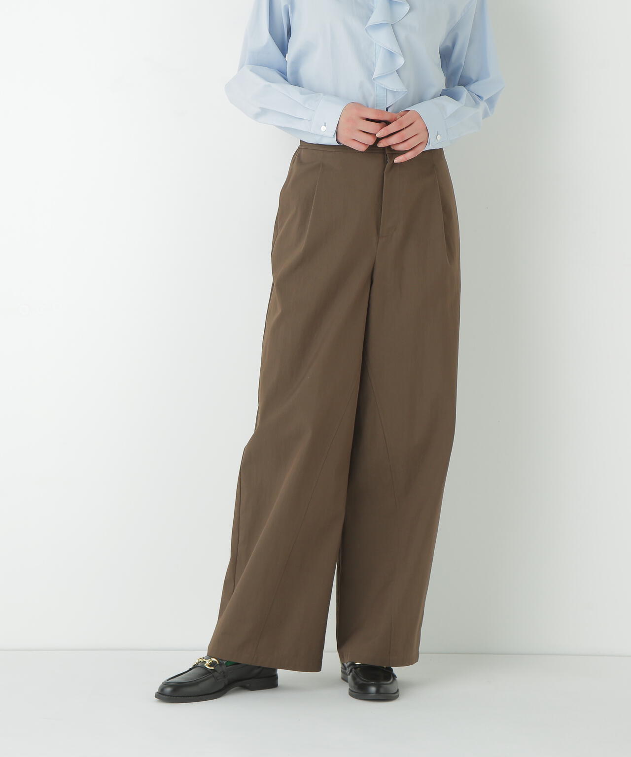 コットンナイロンツイルパンツ