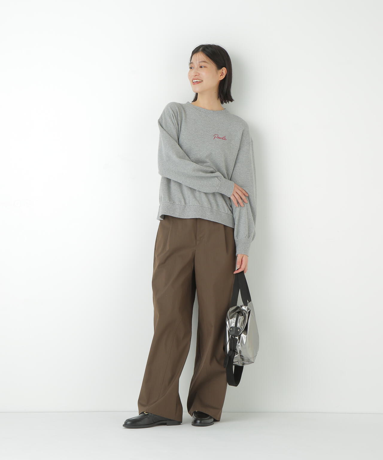 コットンナイロンツイルパンツ