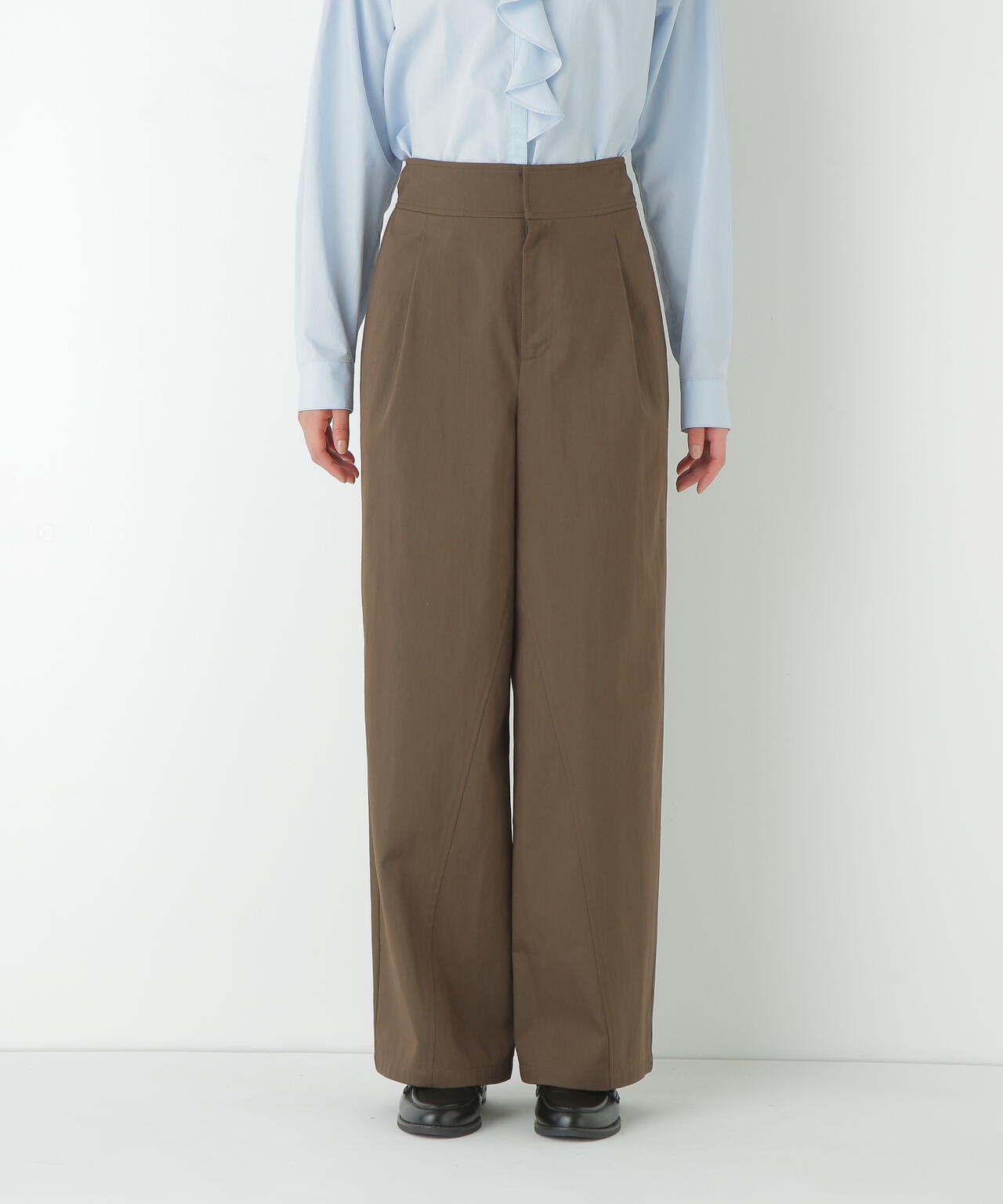 コットンナイロンツイルパンツ