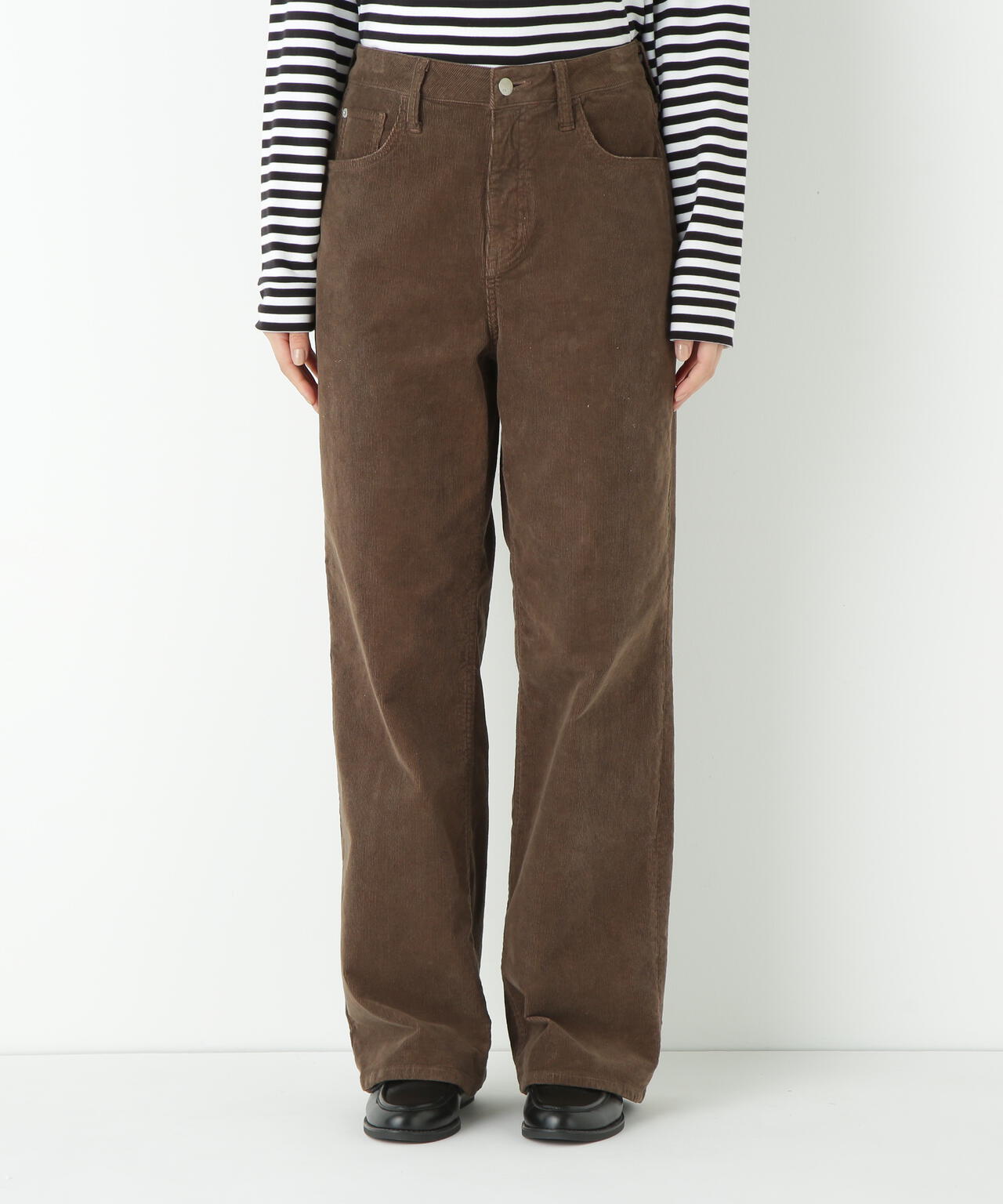 【Healthy Denimコラボ】コーデュロイストレートパンツ