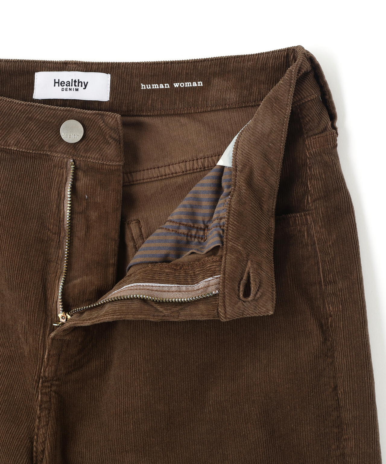 【Healthy Denimコラボ】コーデュロイストレートパンツ