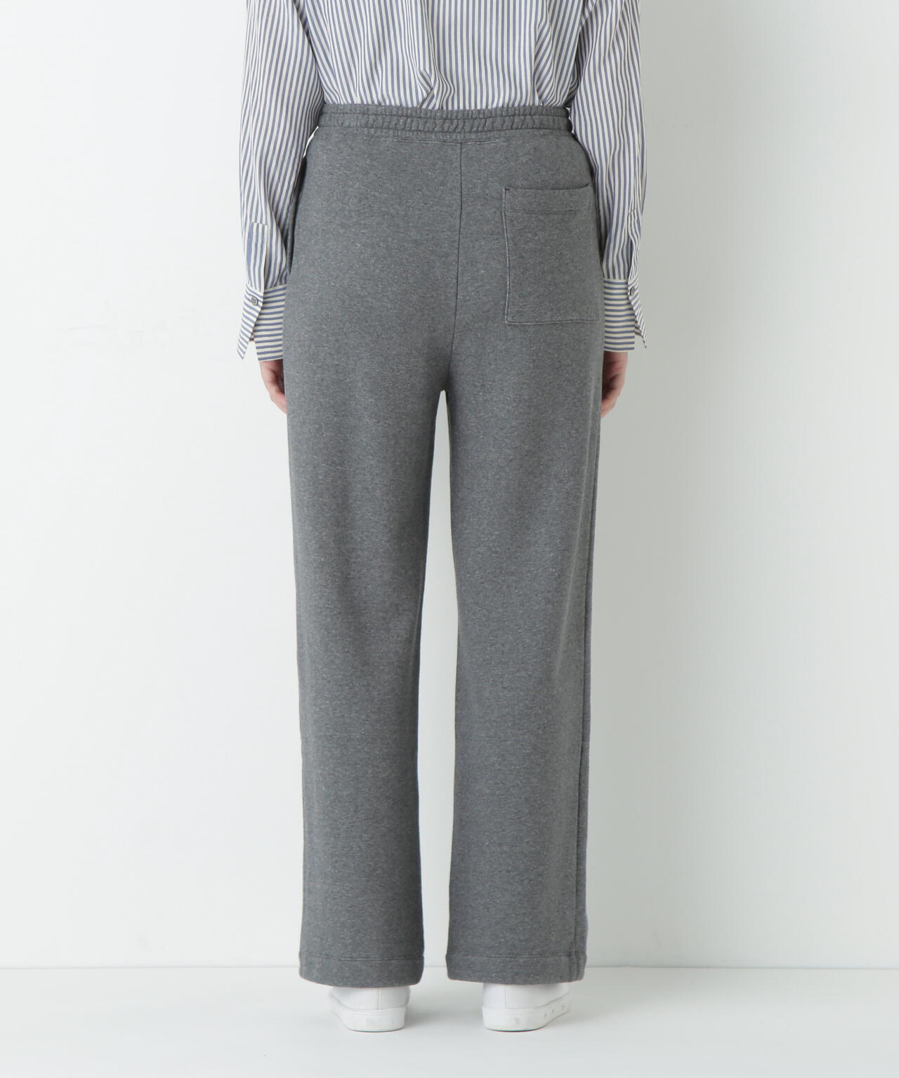 裏毛ストレートパンツ