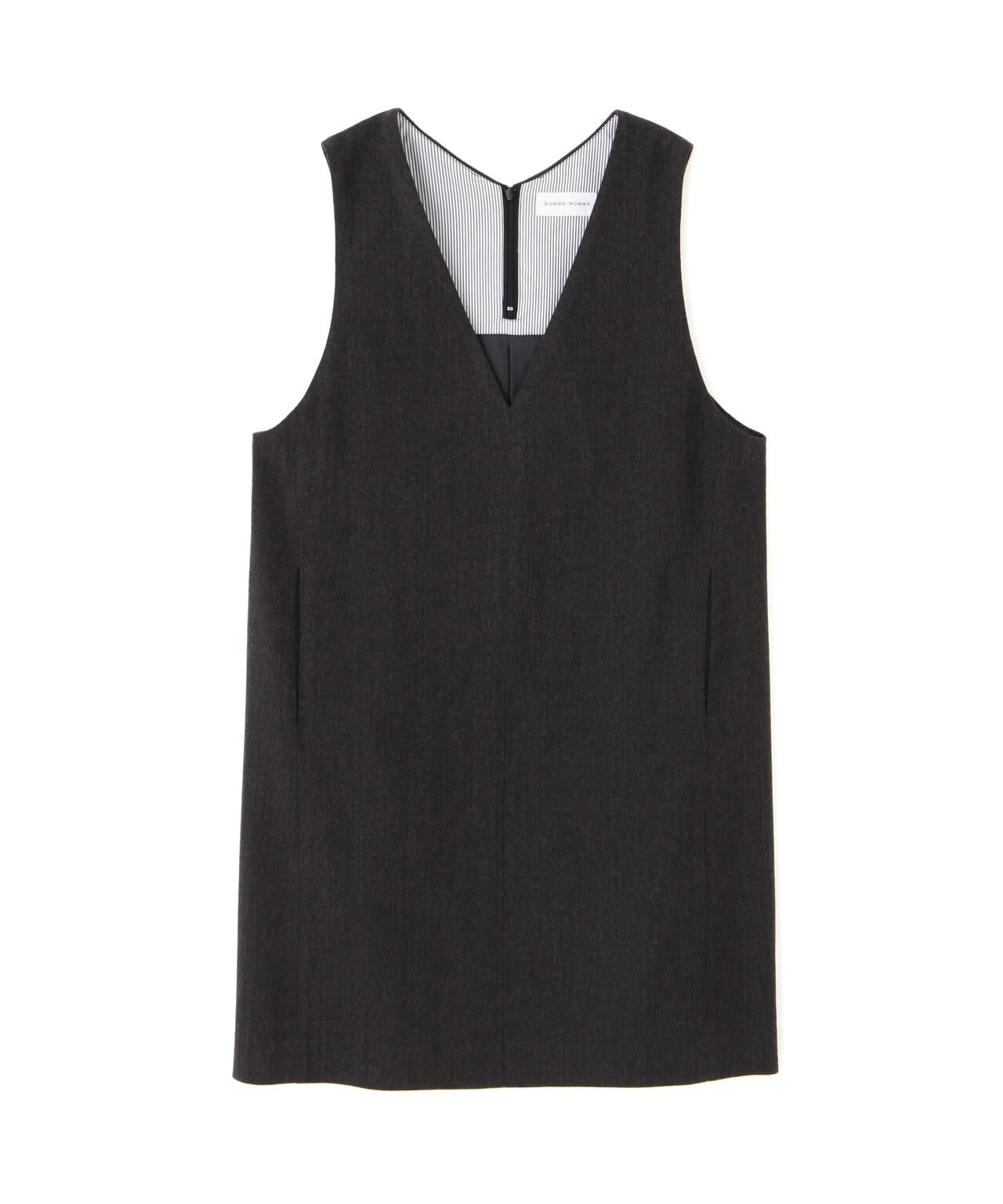 TOPツイルミディアムジャンパースカート