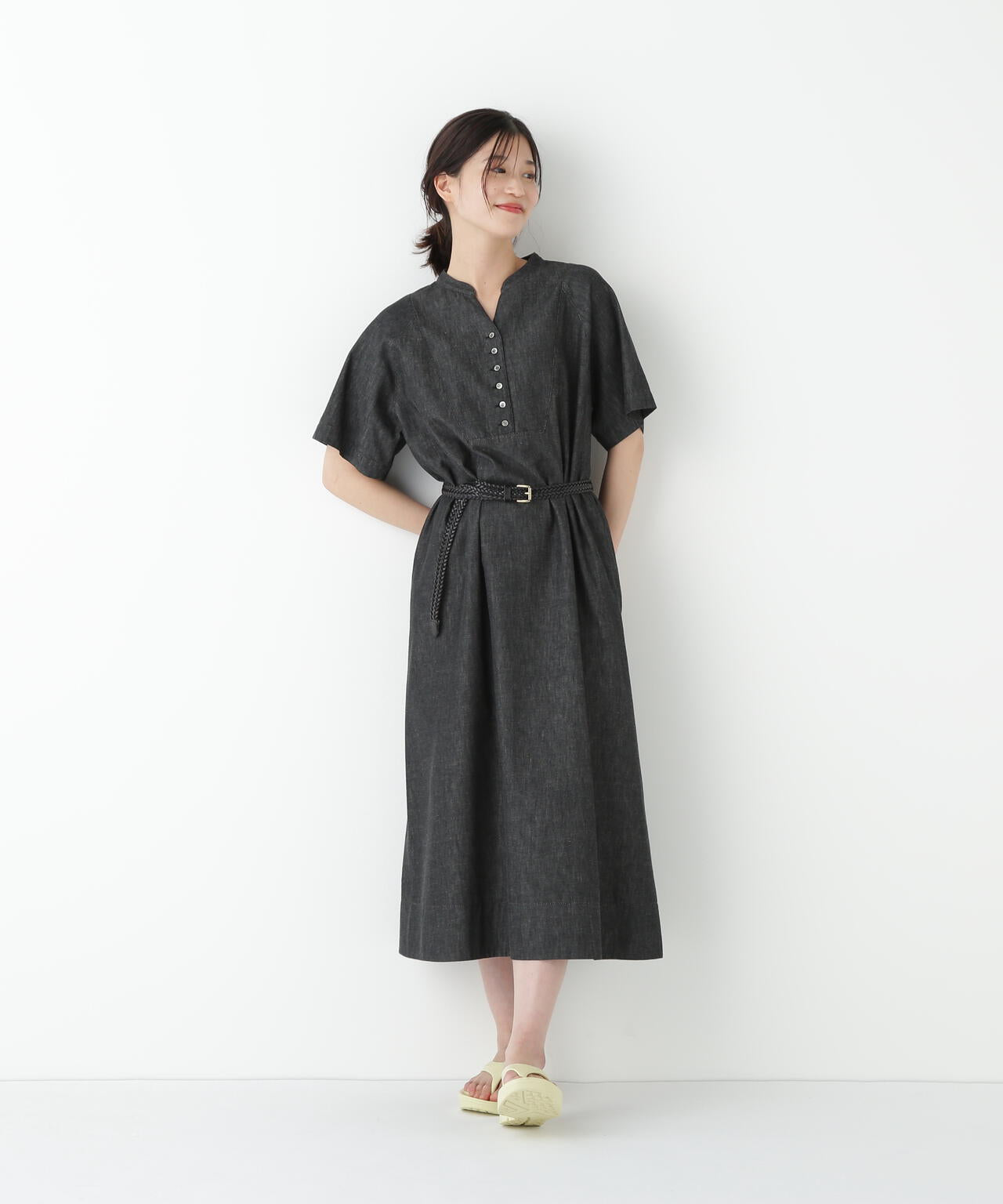 【WEB限定カラー】ライトオンスデニムワンピース