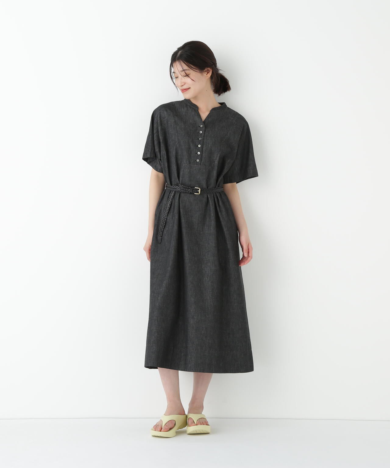 【WEB限定カラー】ライトオンスデニムワンピース