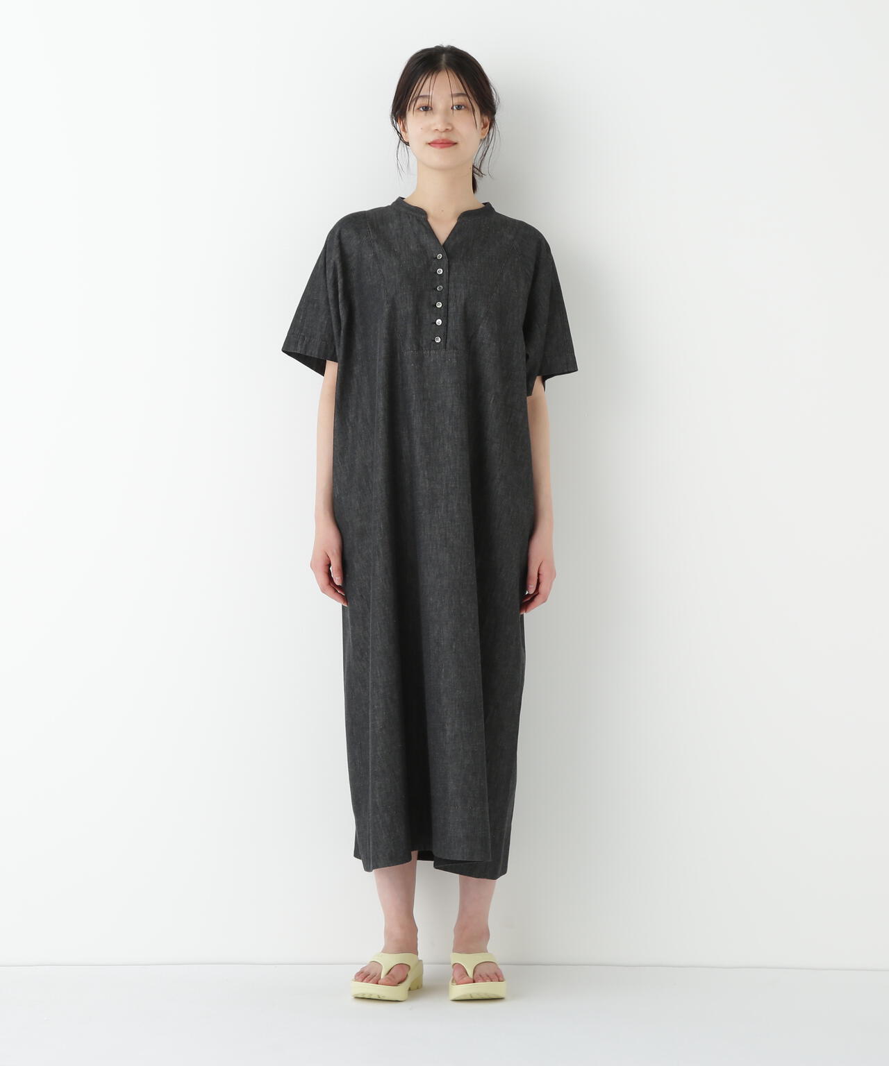 【WEB限定カラー】ライトオンスデニムワンピース