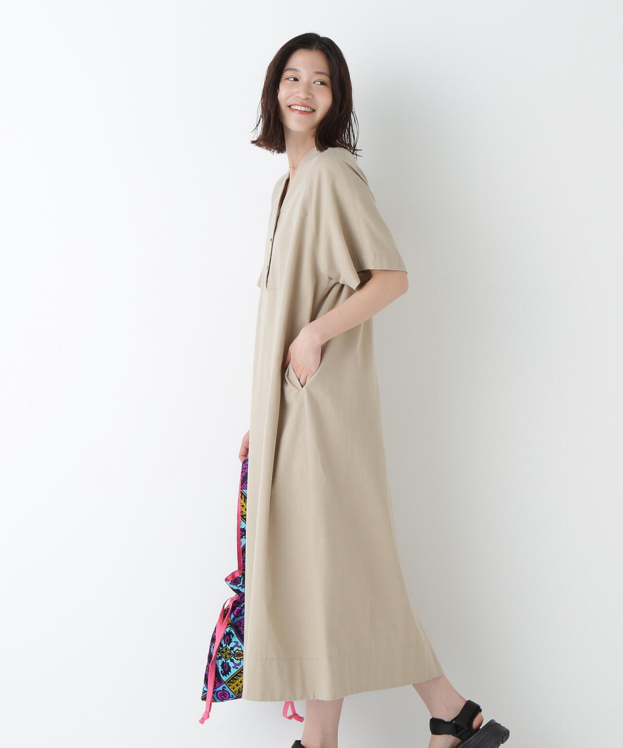 【WEB限定カラー】ライトオンスデニムワンピース