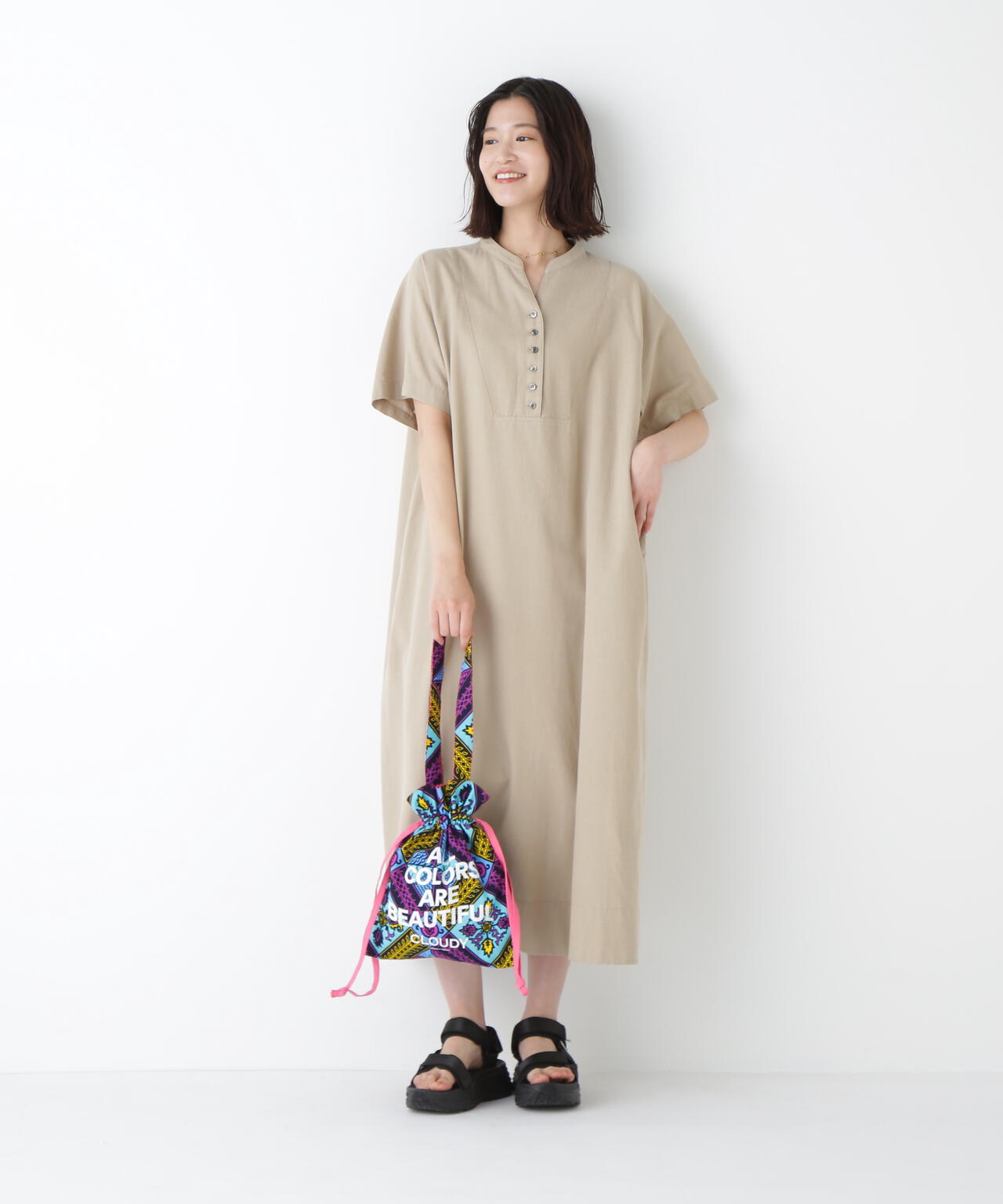 【WEB限定カラー】ライトオンスデニムワンピース