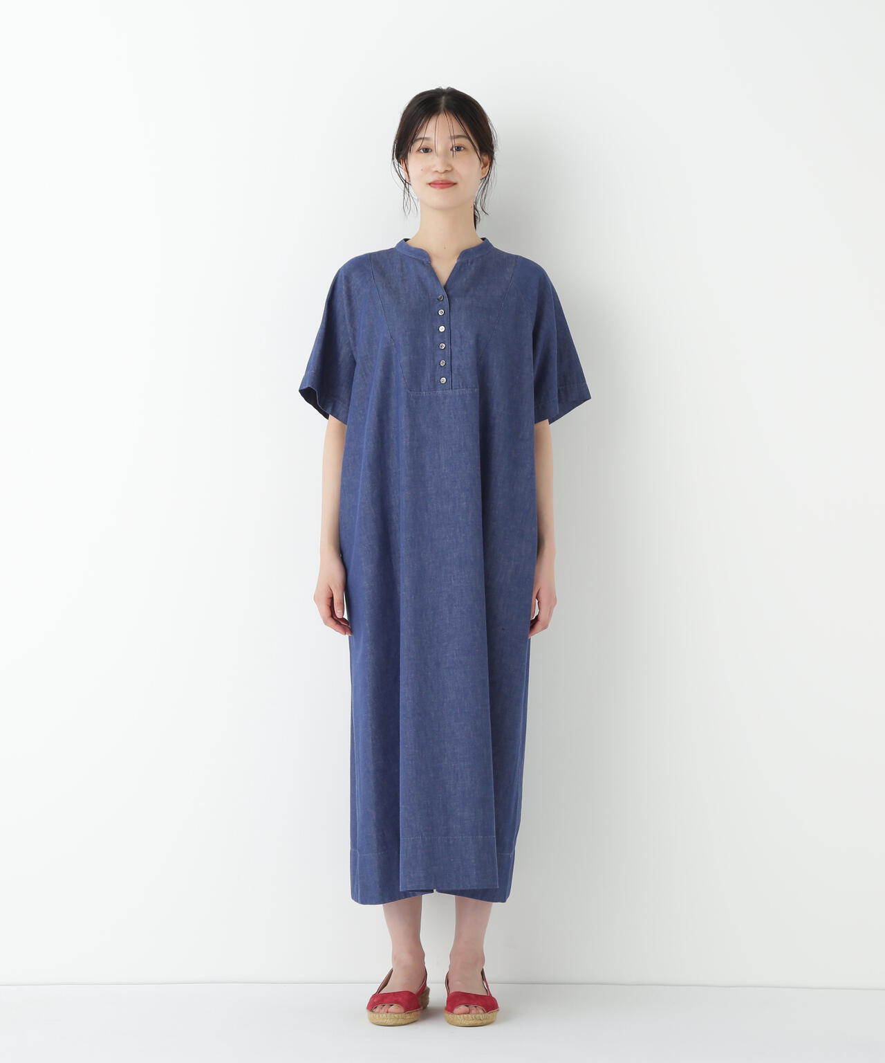 【WEB限定カラー】ライトオンスデニムワンピース