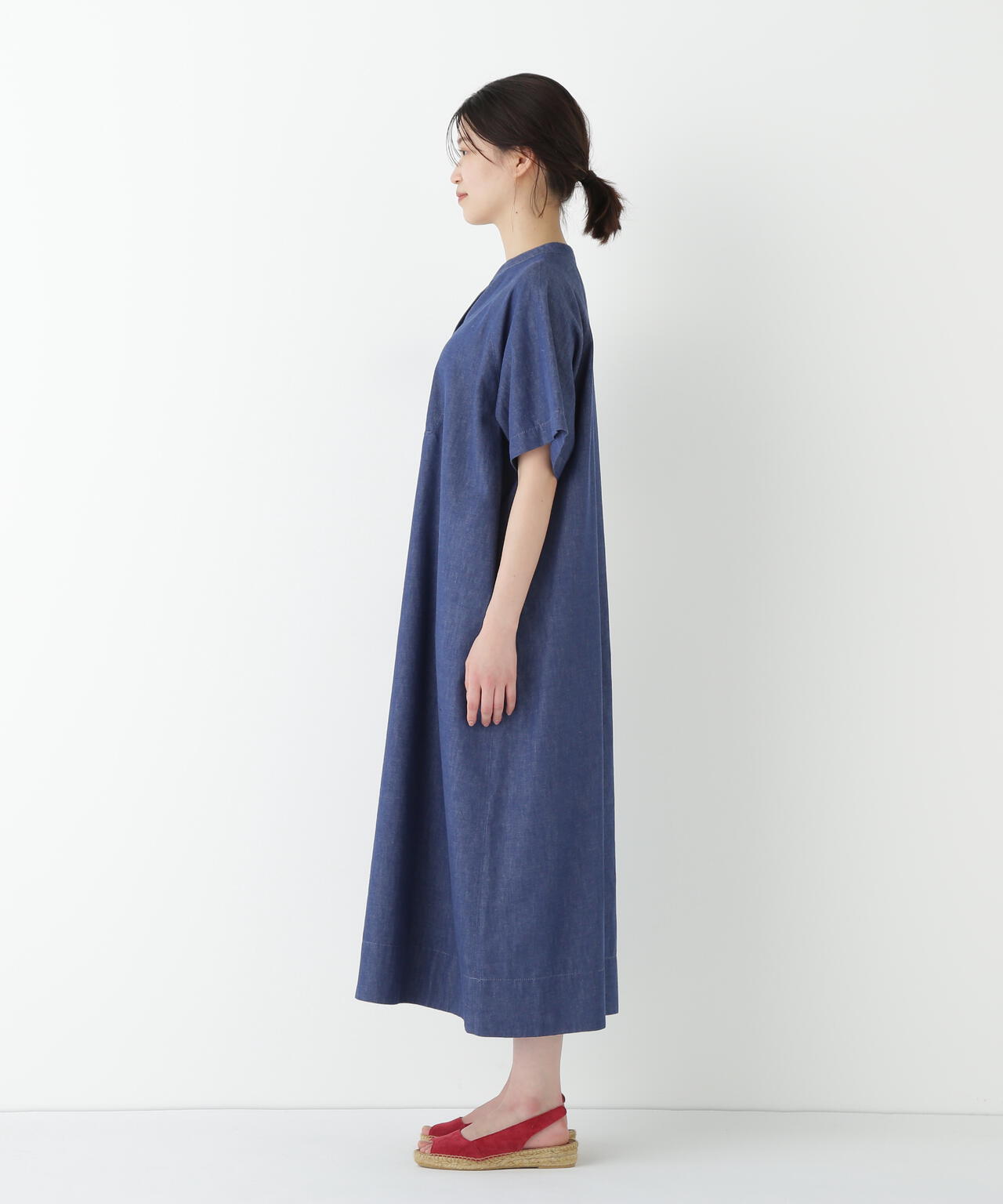 【WEB限定カラー】ライトオンスデニムワンピース