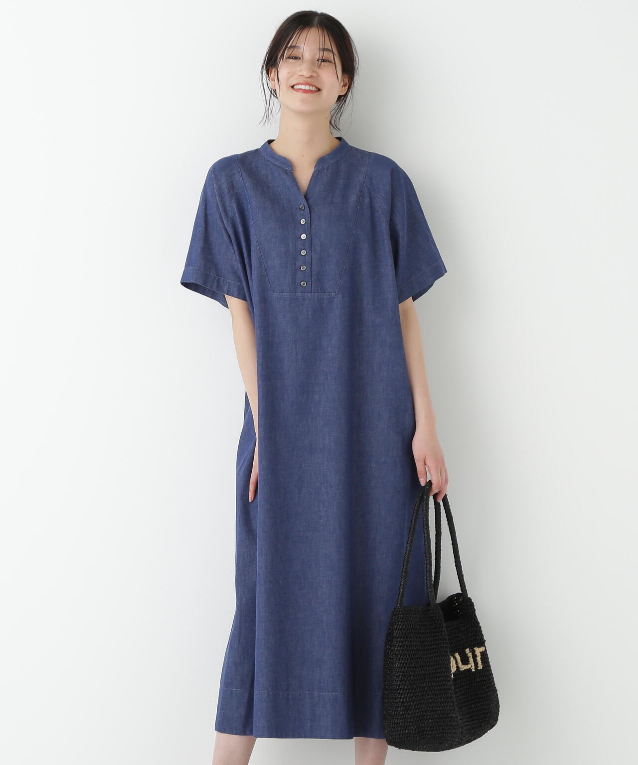【WEB限定カラー】ライトオンスデニムワンピース