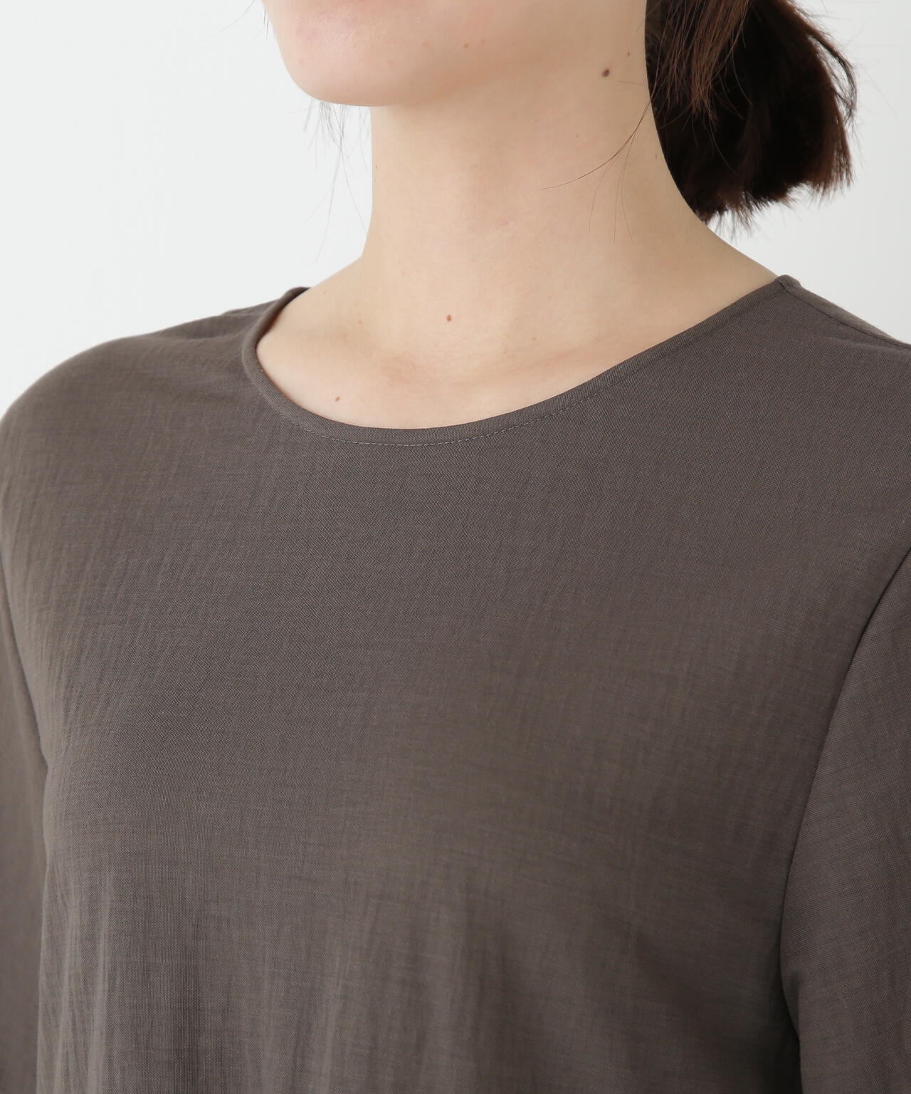 RNスムースギャザーAラインワンピース