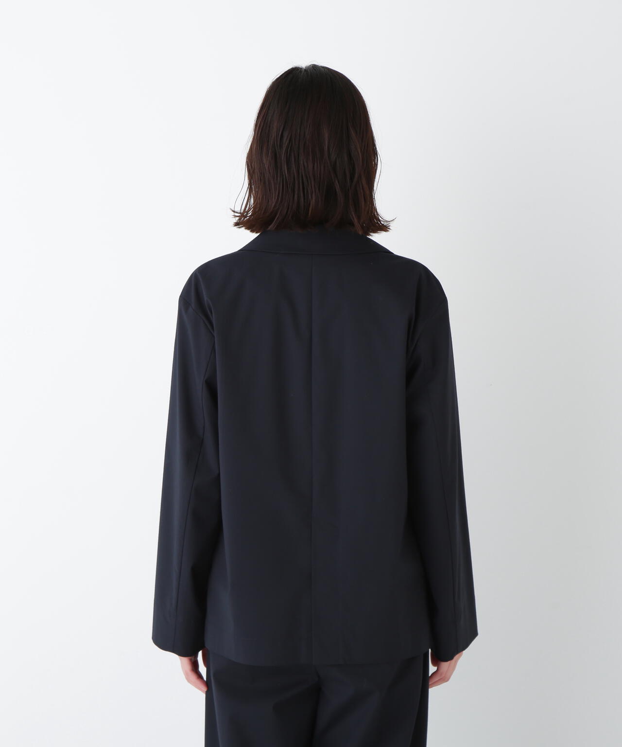 TR×TCポプリンストレッチボックステーラードジャケット