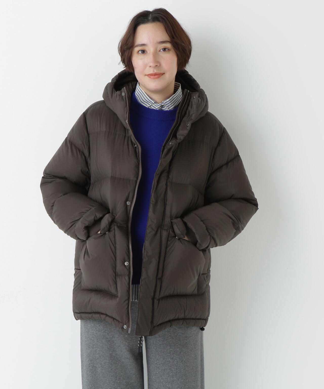 ≪WEB限定カラーあり / TAIONコラボ≫ボリュームフードダウンコート