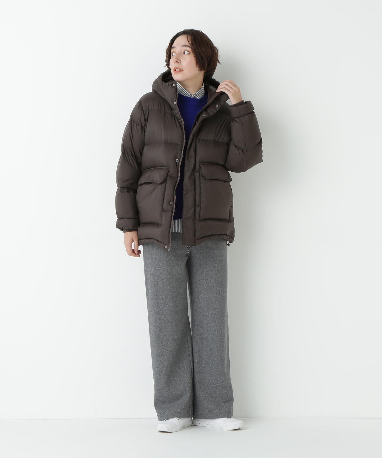 ≪WEB限定カラーあり / TAIONコラボ≫ボリュームフードダウンコート