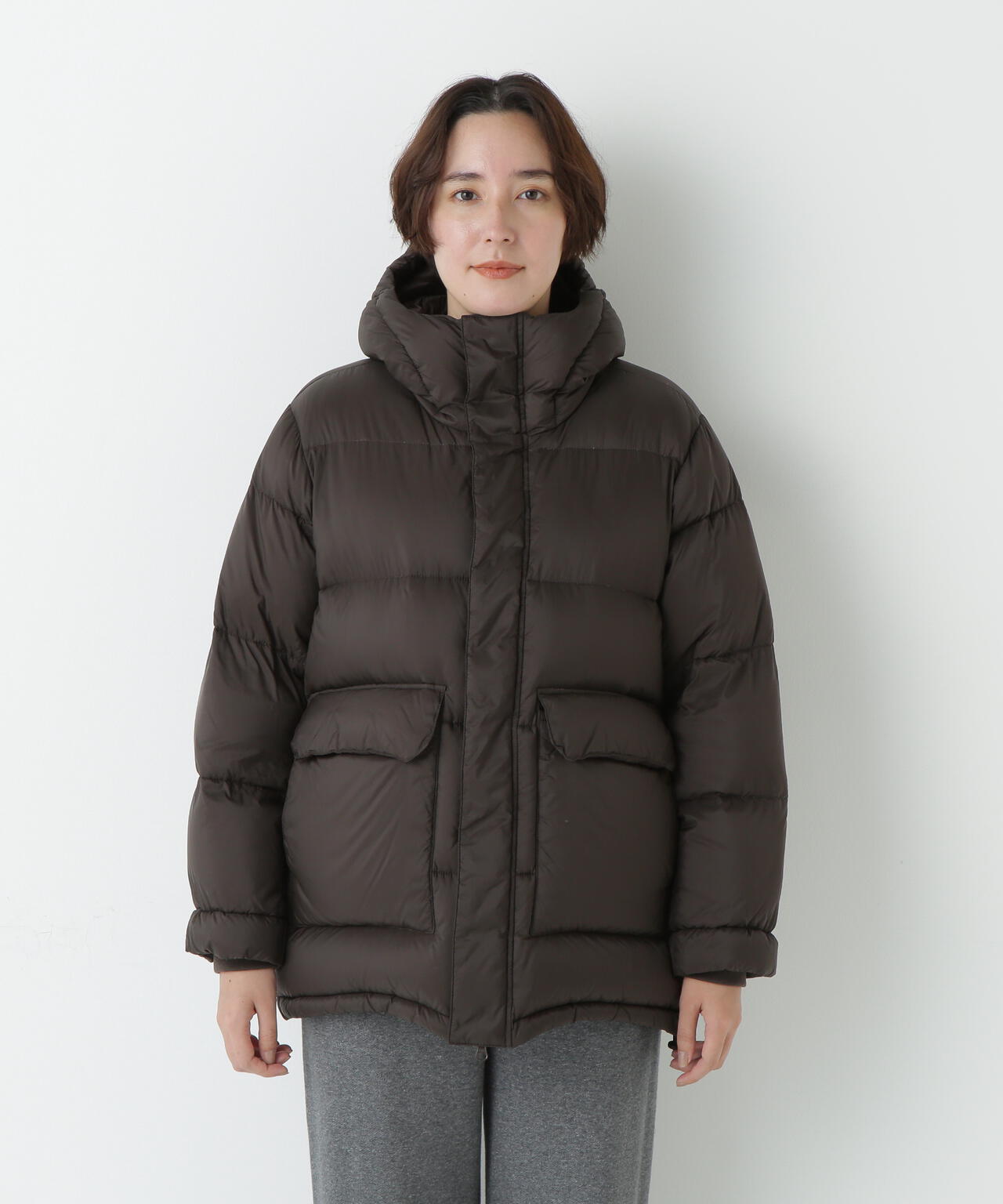 ≪WEB限定カラーあり / TAIONコラボ≫ボリュームフードダウンコート