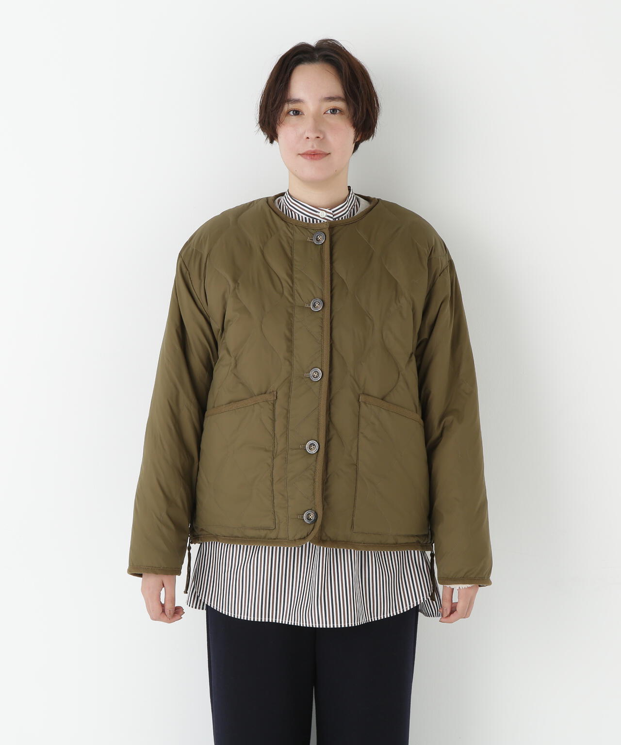 ≪TAIONコラボ≫リバーシブルボアダウンブルゾン