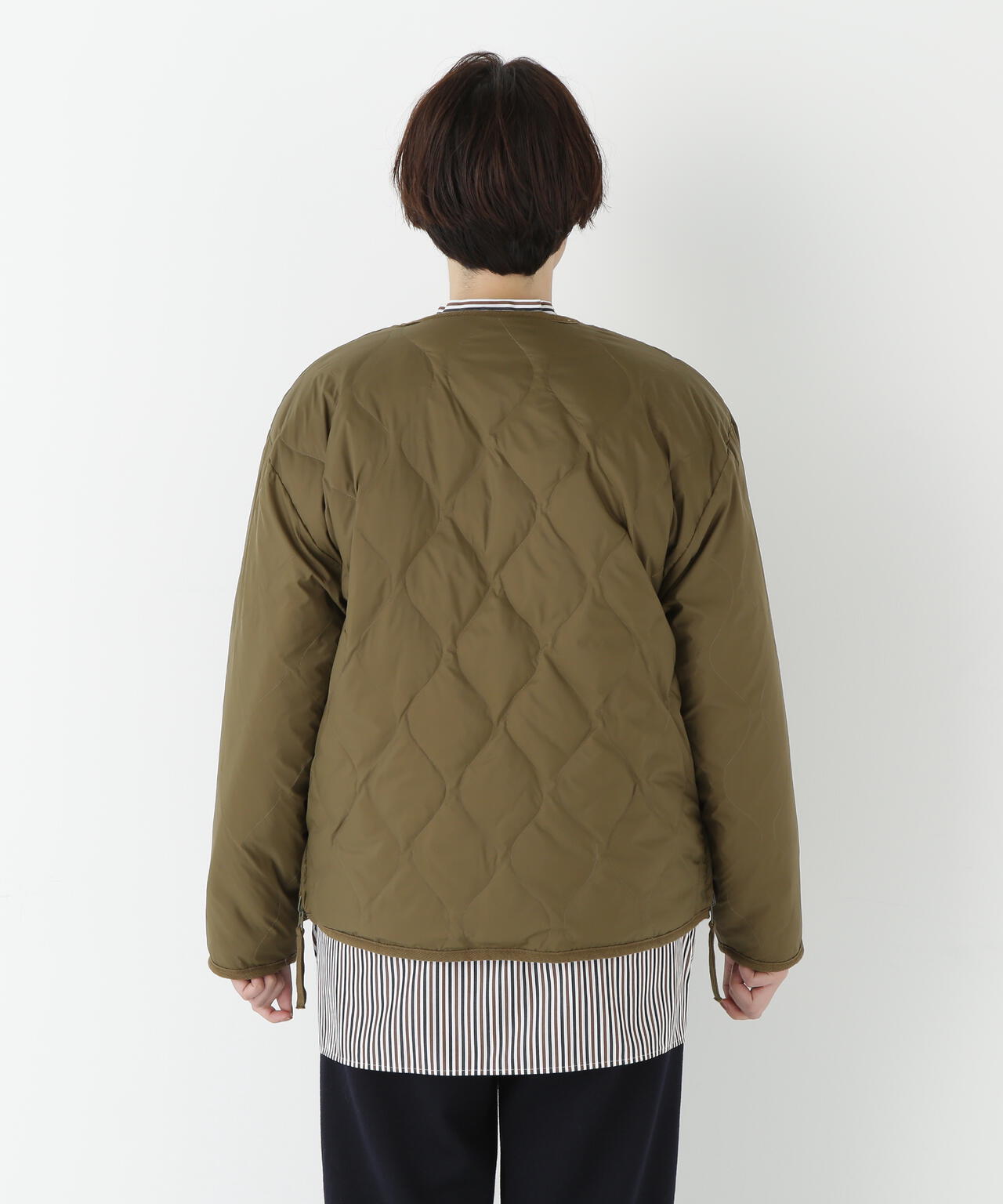 ≪TAIONコラボ≫リバーシブルボアダウンブルゾン