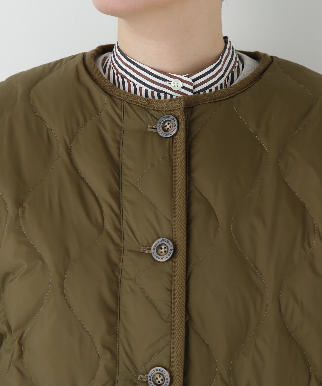 ≪TAIONコラボ≫リバーシブルボアダウンブルゾン