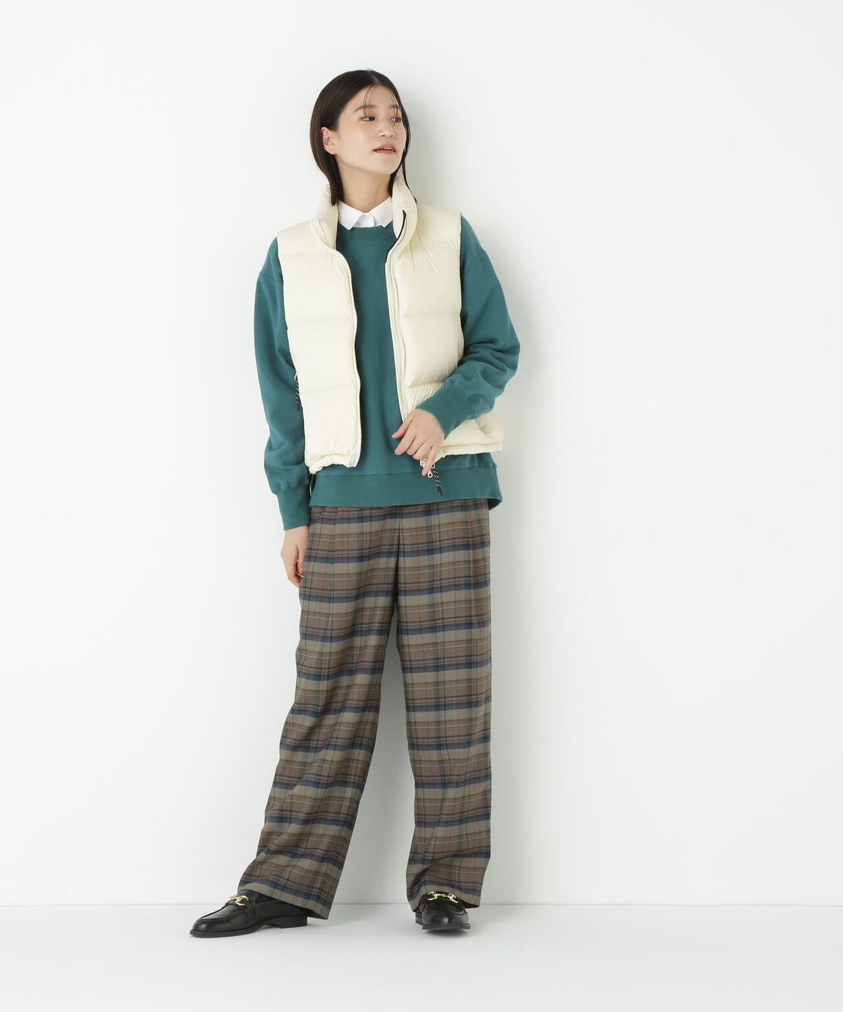 ≪TAIONコラボ≫ボリュームスタンドダウンベスト
