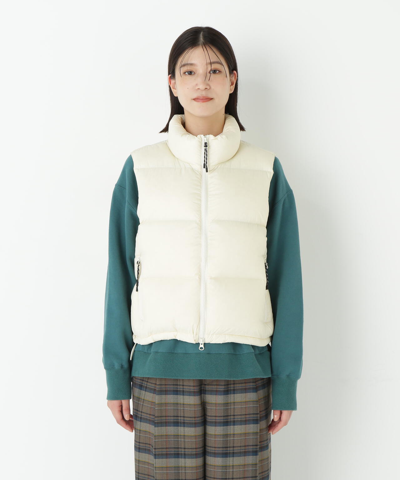 ≪TAIONコラボ≫ボリュームスタンドダウンベスト