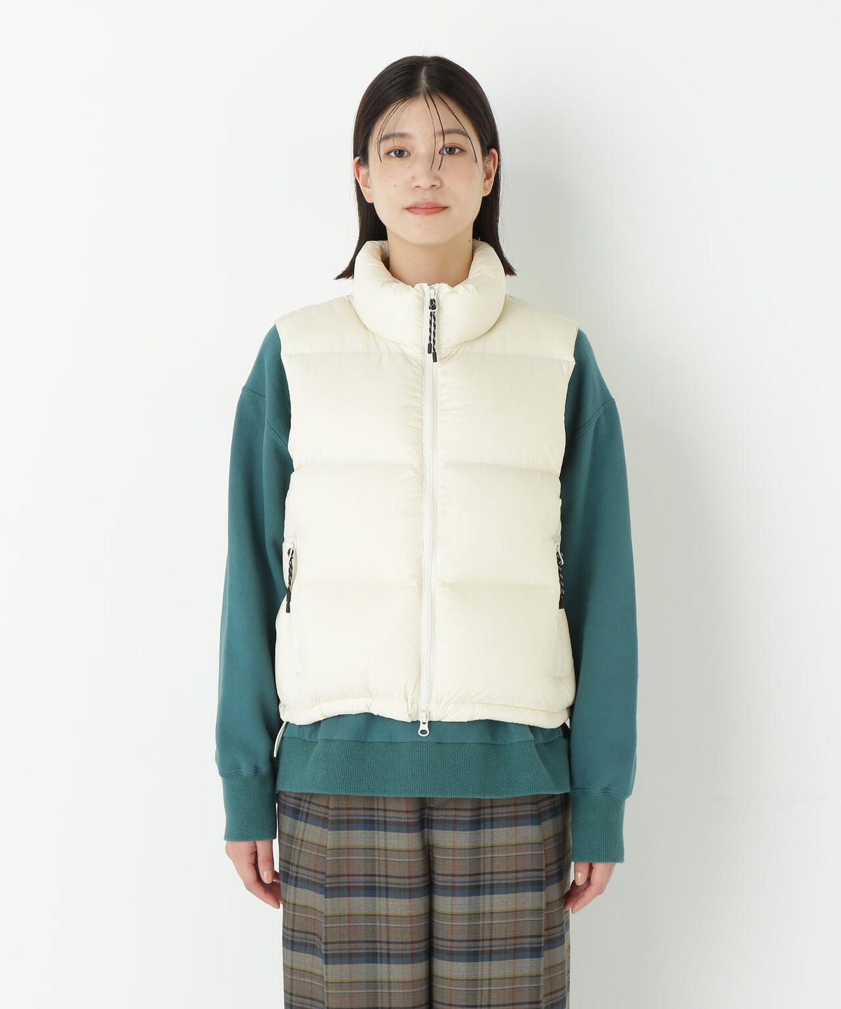 ≪TAIONコラボ≫ボリュームスタンドダウンベスト