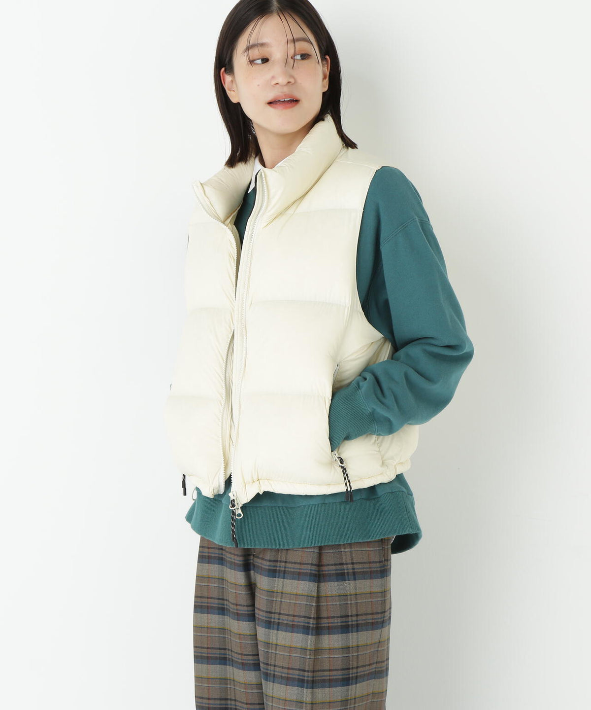 ≪TAIONコラボ≫ボリュームスタンドダウンベスト
