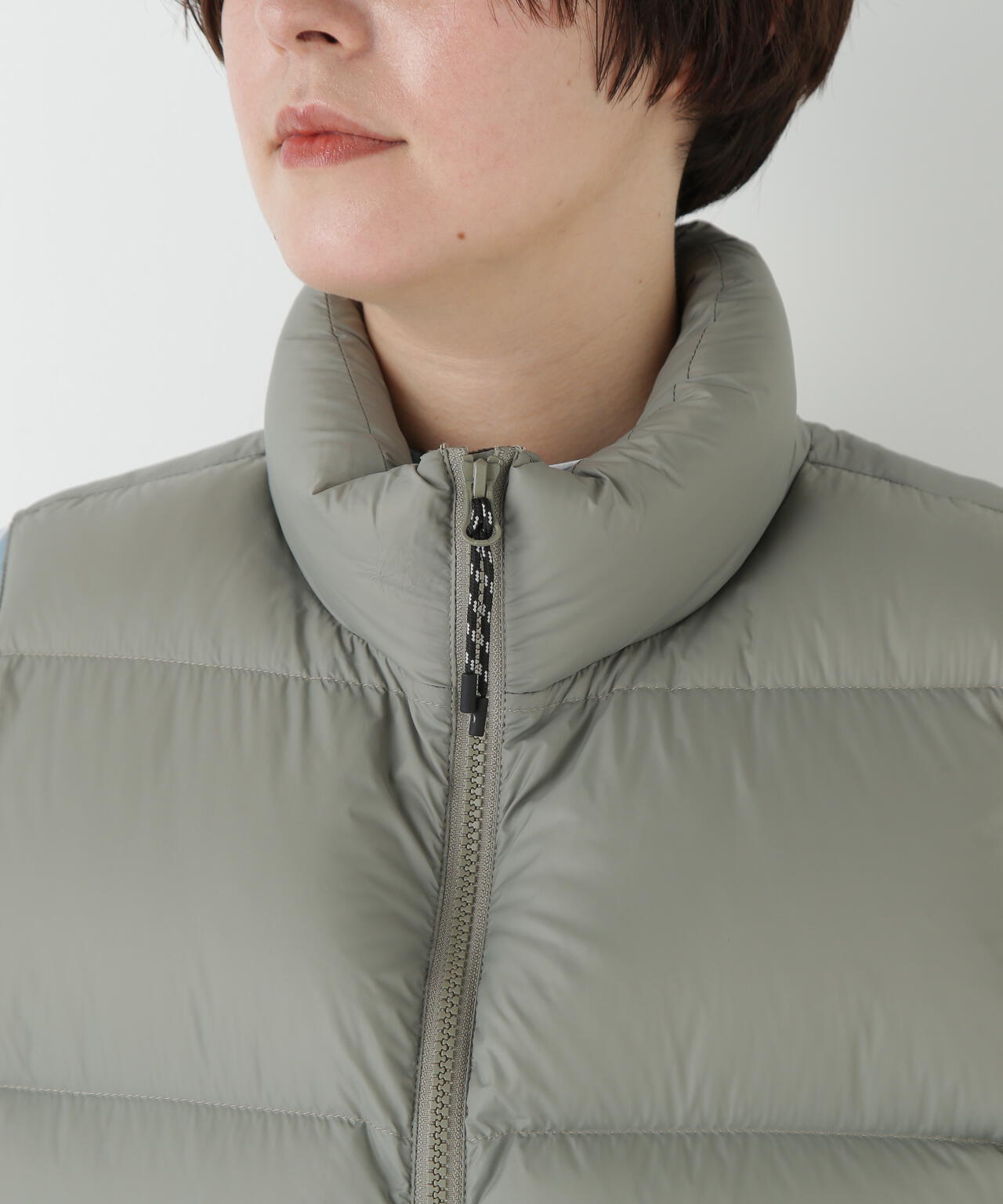 ≪TAIONコラボ≫ボリュームスタンドダウンベスト