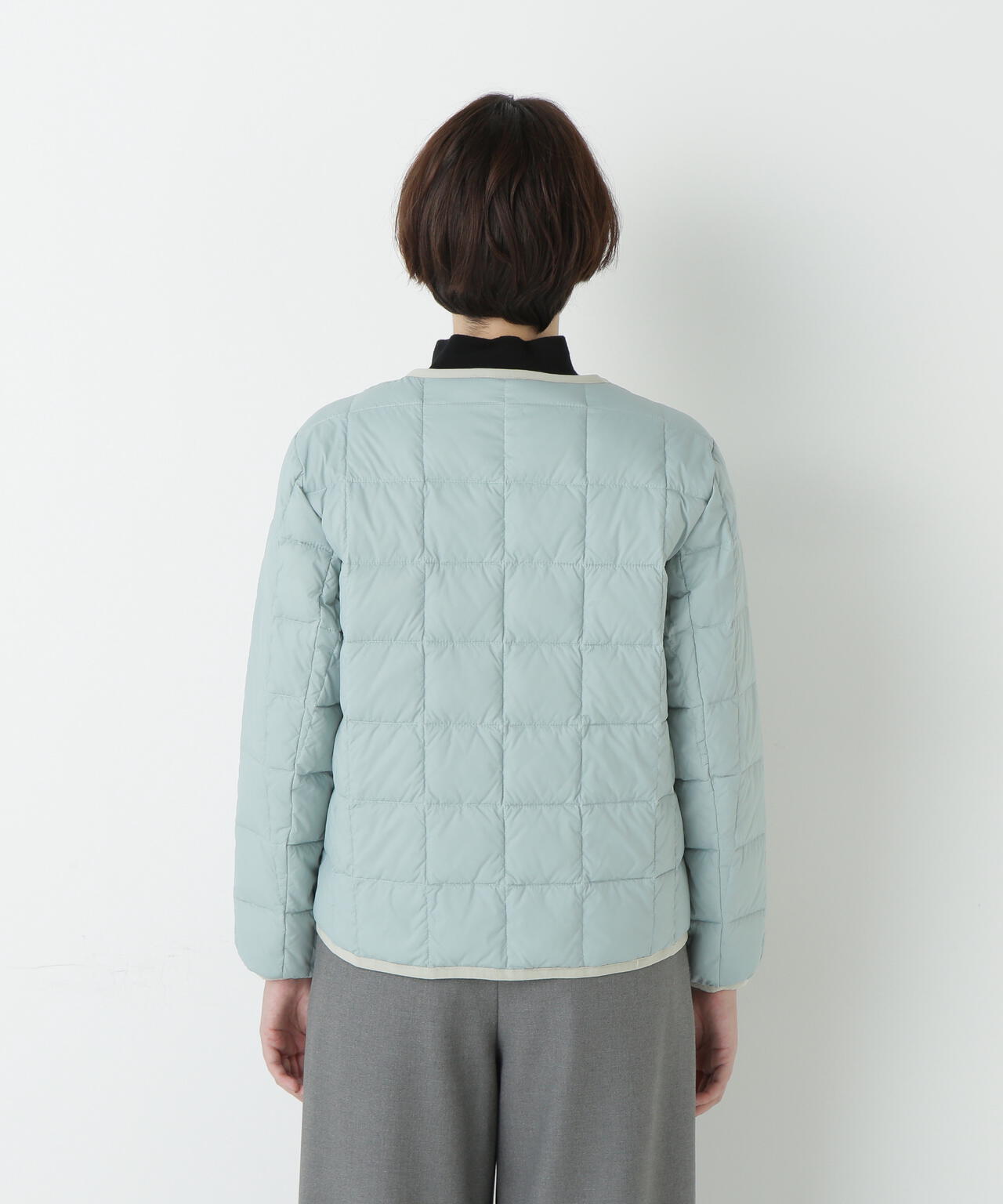 ≪WEB限定カラーあり / TAIONコラボ≫リバーシブルクルーネックダウンブルゾン