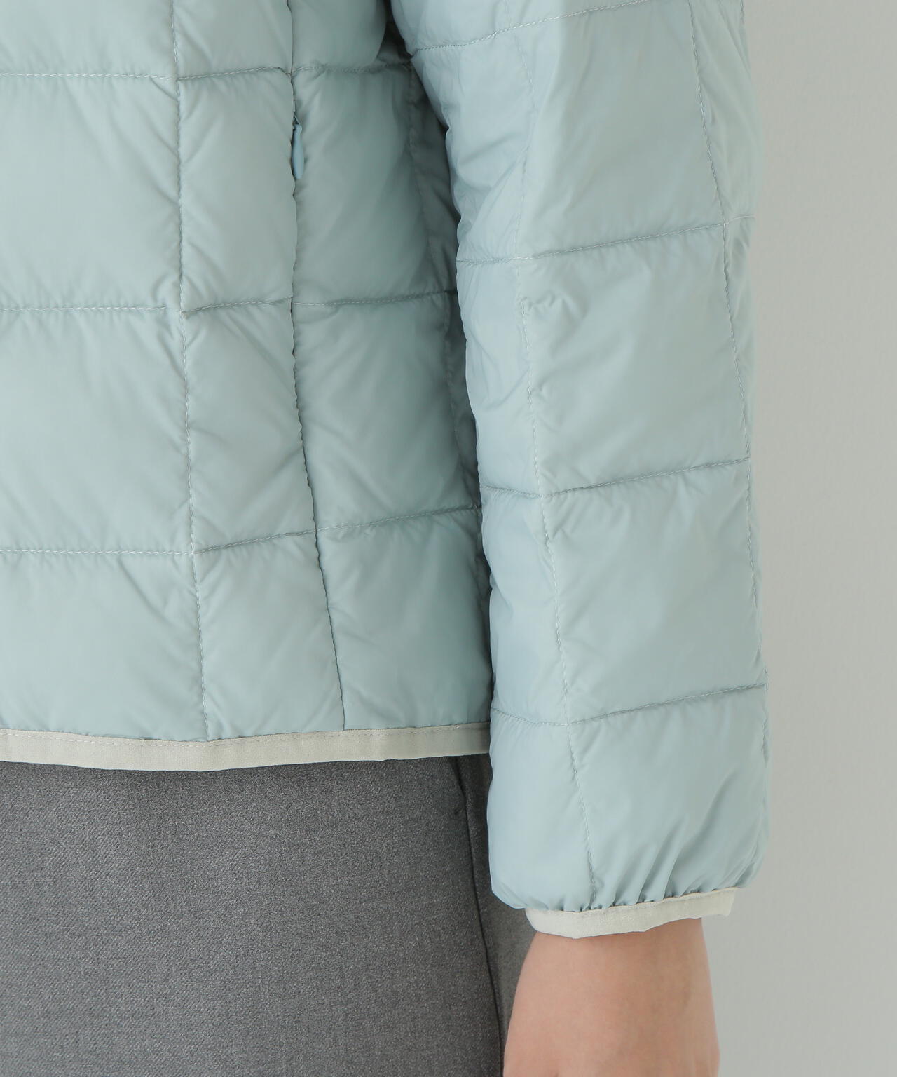 ≪WEB限定カラーあり / TAIONコラボ≫リバーシブルクルーネックダウンブルゾン