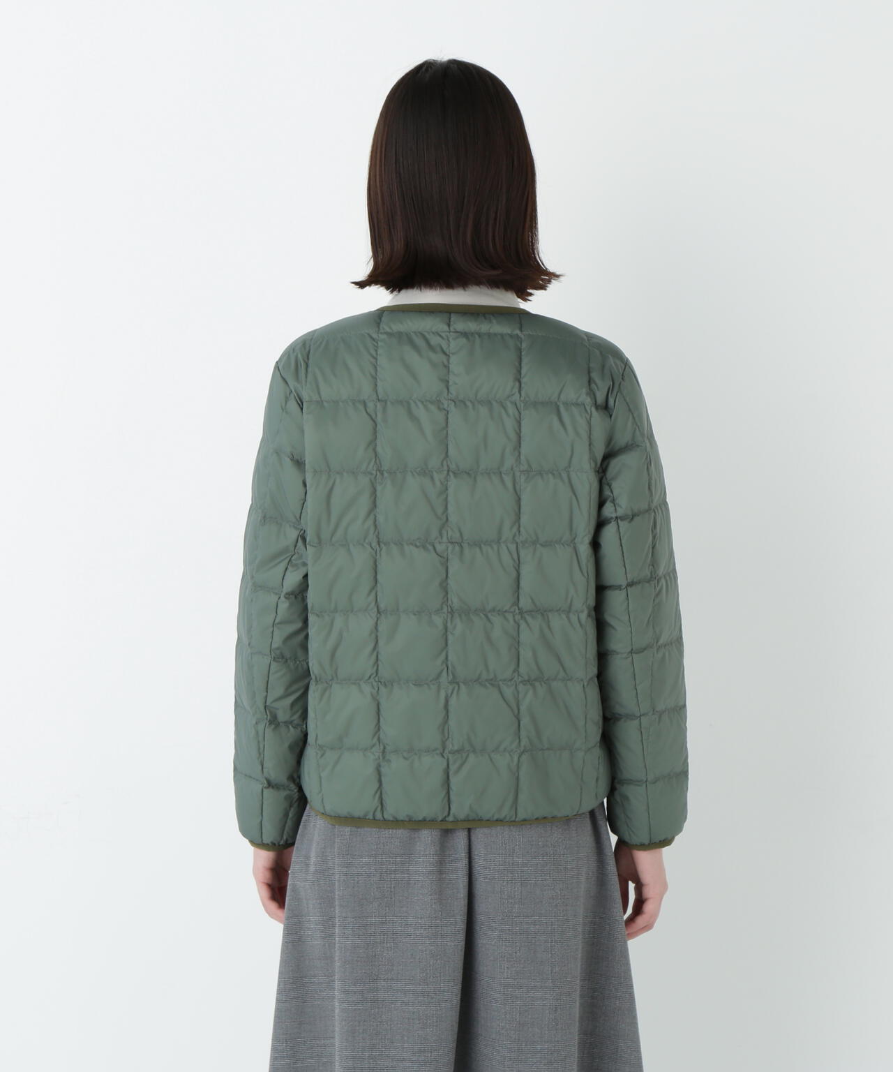 ≪WEB限定カラーあり / TAIONコラボ≫リバーシブルクルーネックダウンブルゾン