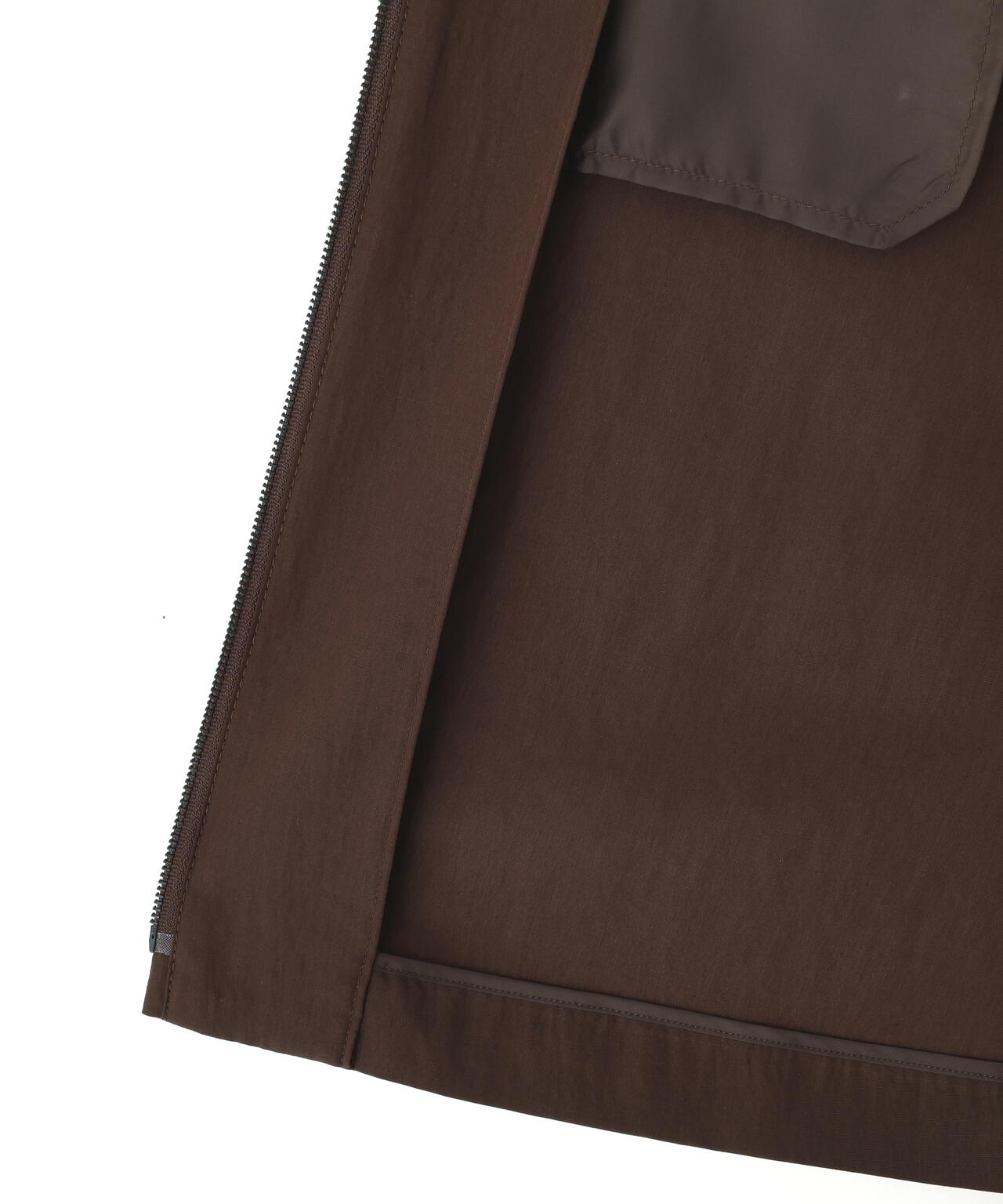 クルーネックショートブルゾン