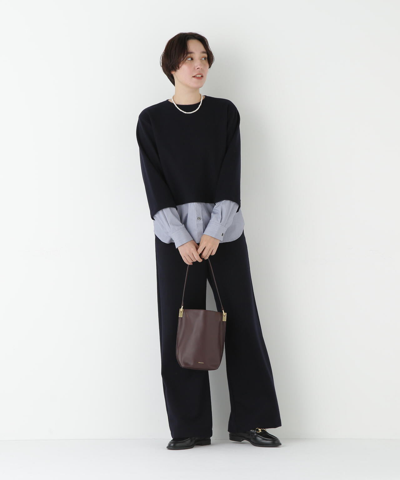 シャツドッキングミルドジャージープルオーバー