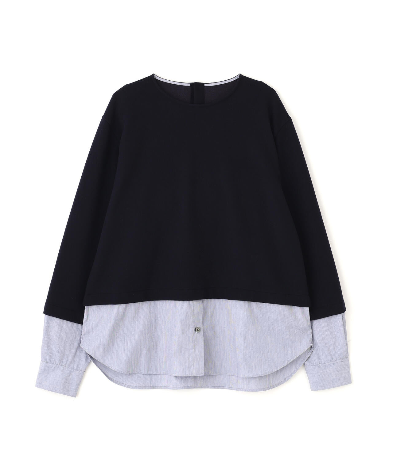 シャツドッキングミルドジャージープルオーバー