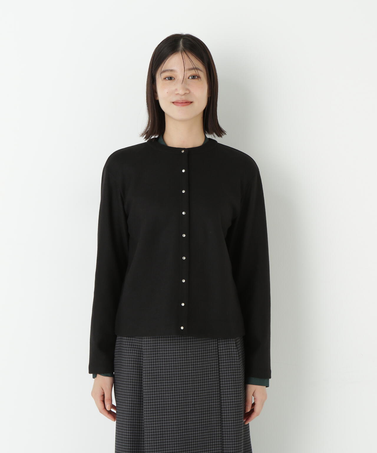 ミルドジャージーカーディガン