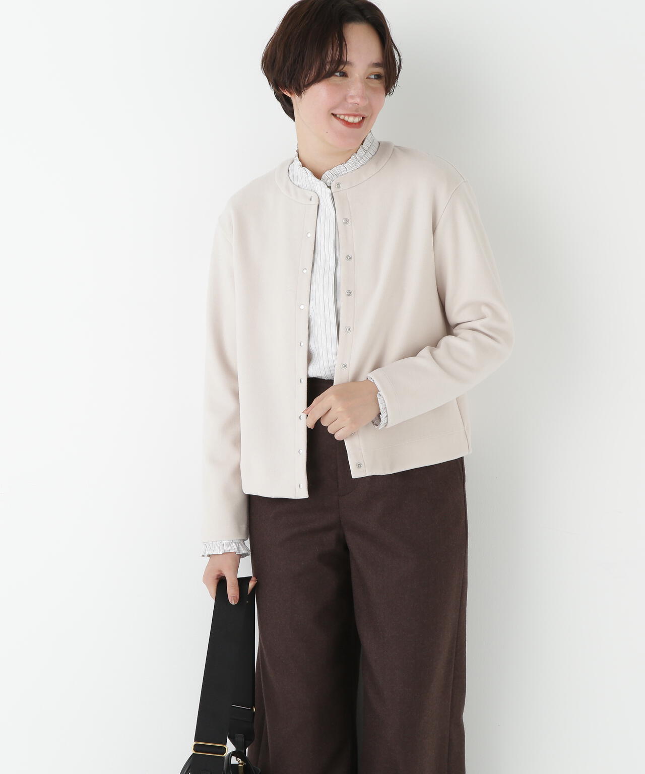 ミルドジャージーカーディガン