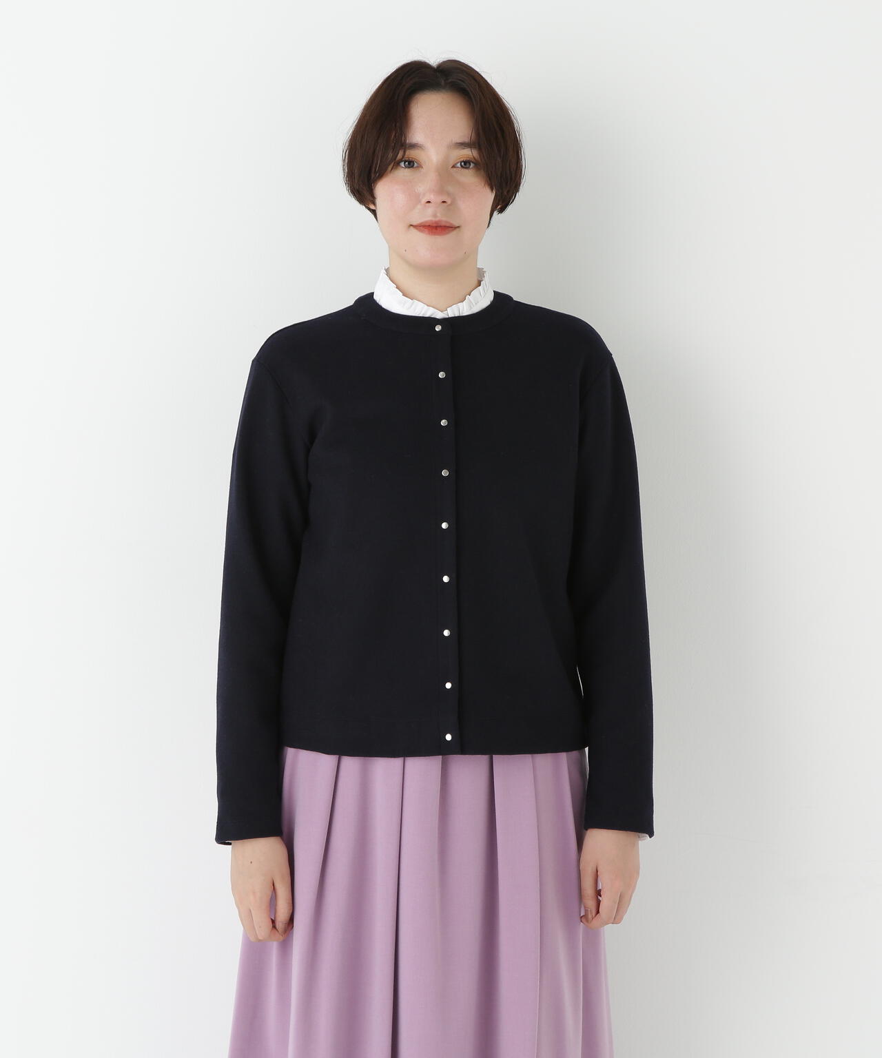 ミルドジャージーカーディガン