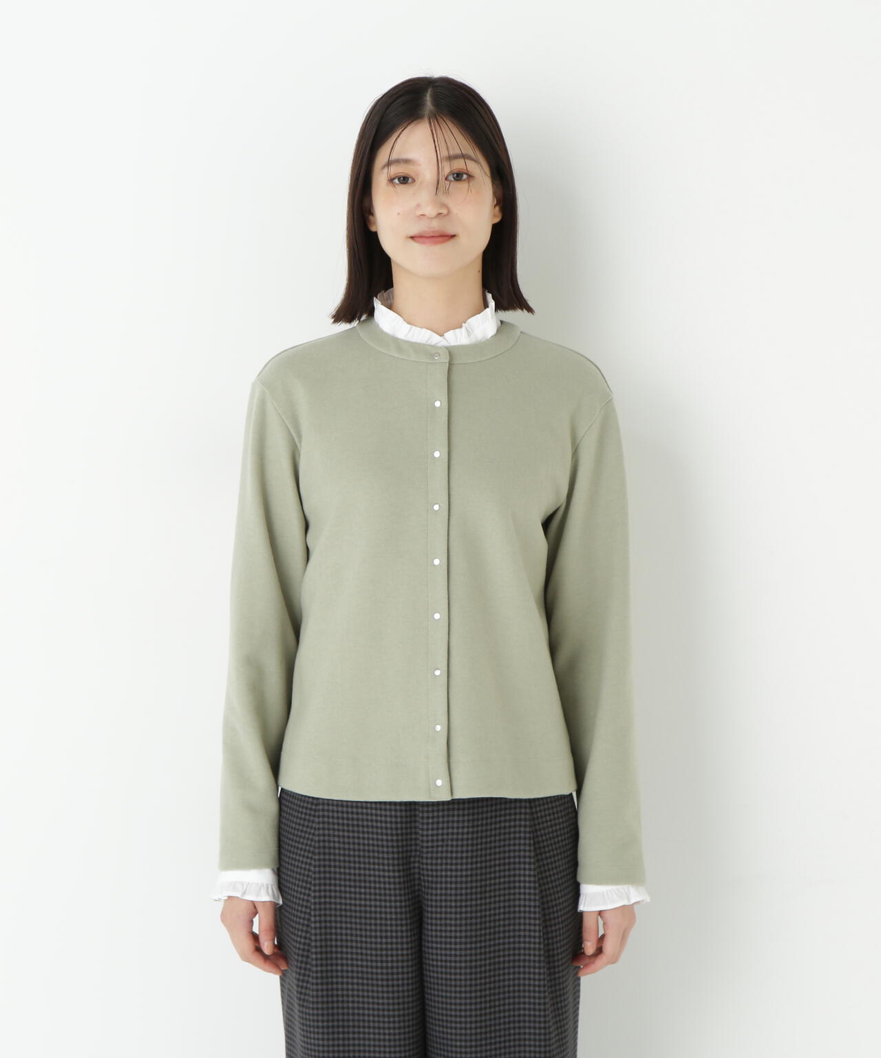 ミルドジャージーカーディガン