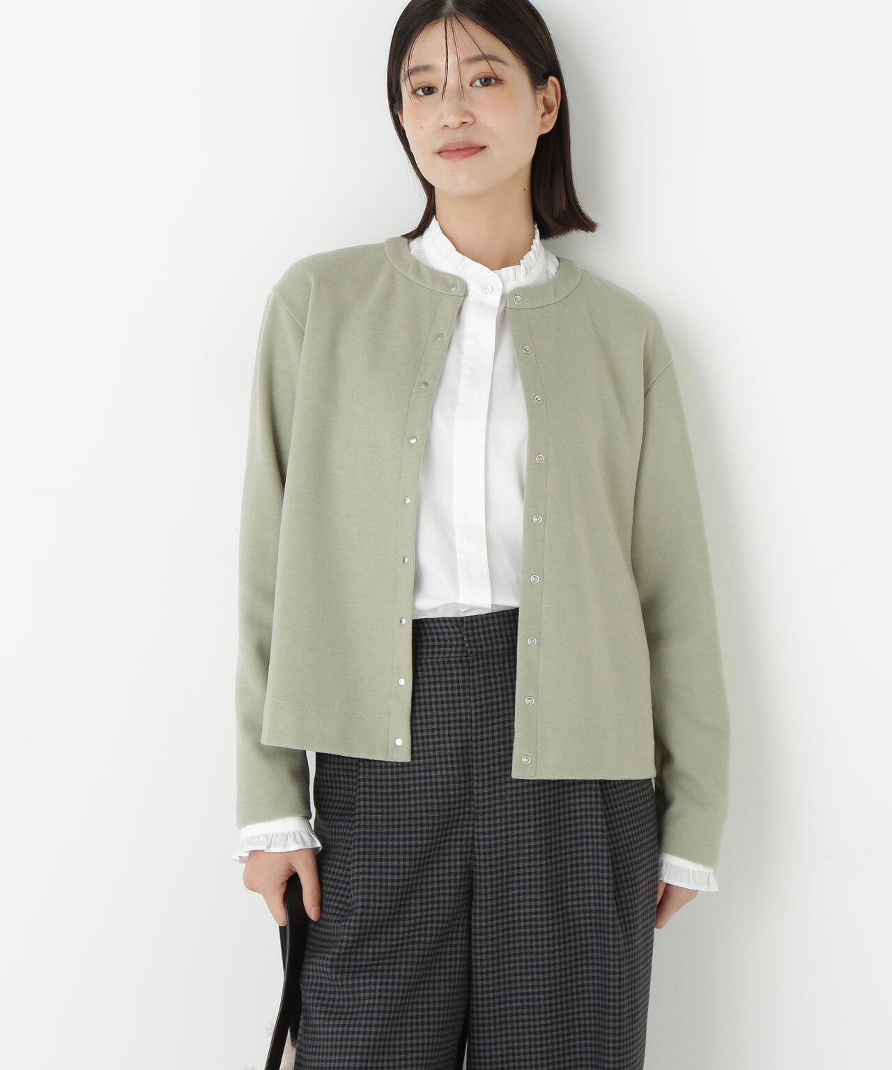 ミルドジャージーカーディガン