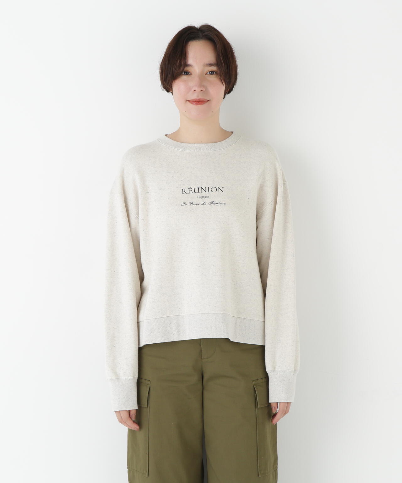 TSUNAGUロゴトレーナー