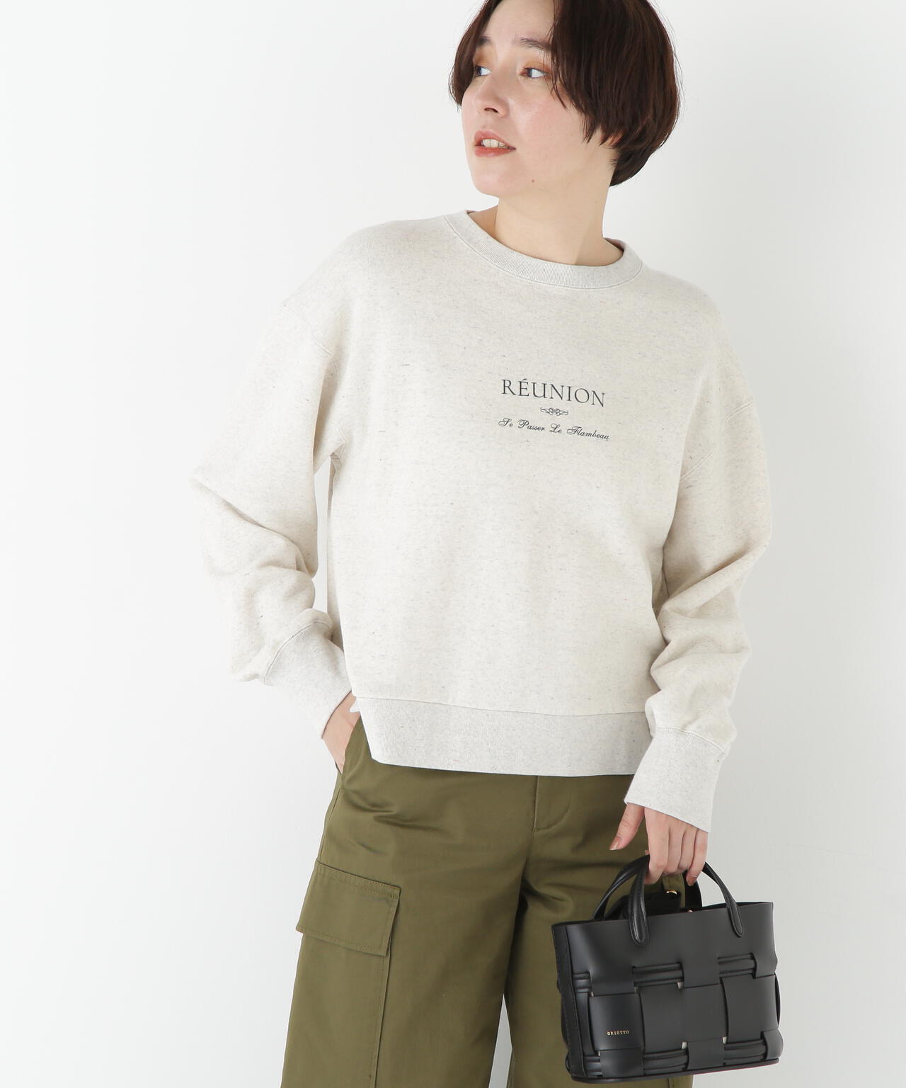 TSUNAGUロゴトレーナー