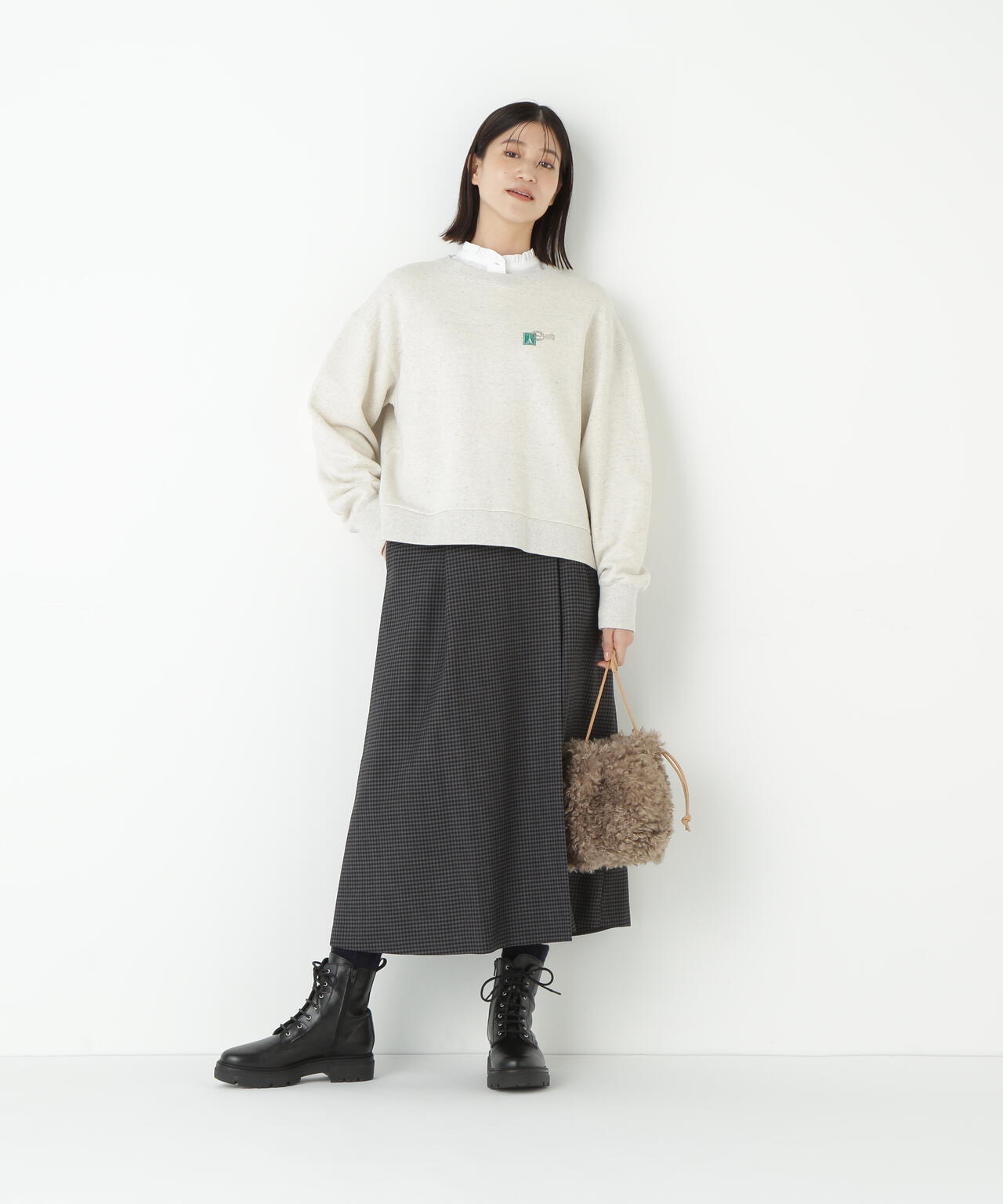 TSUNAGUロゴトレーナー