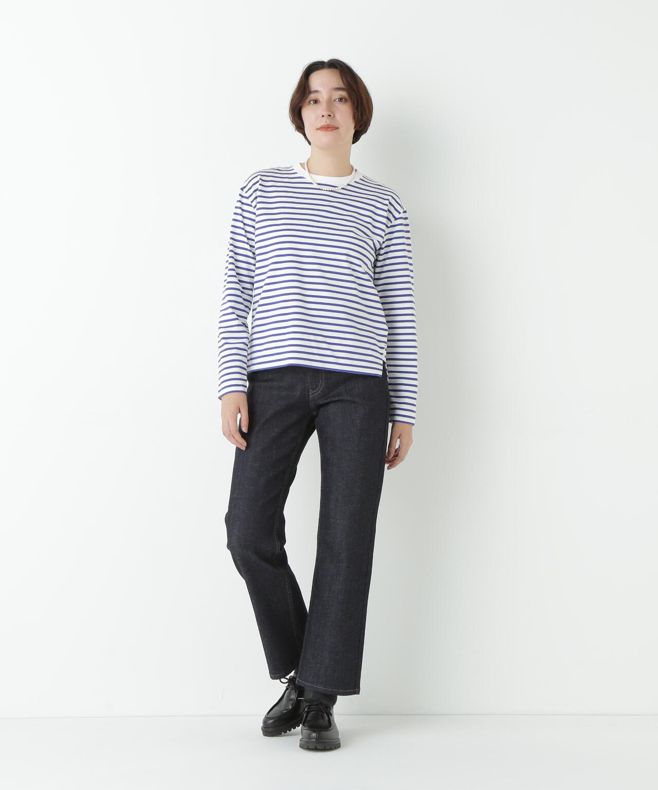 ボーダーロングスリーブTシャツ