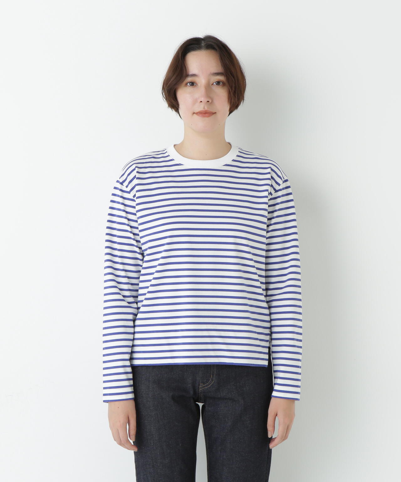 ボーダーロングスリーブTシャツ