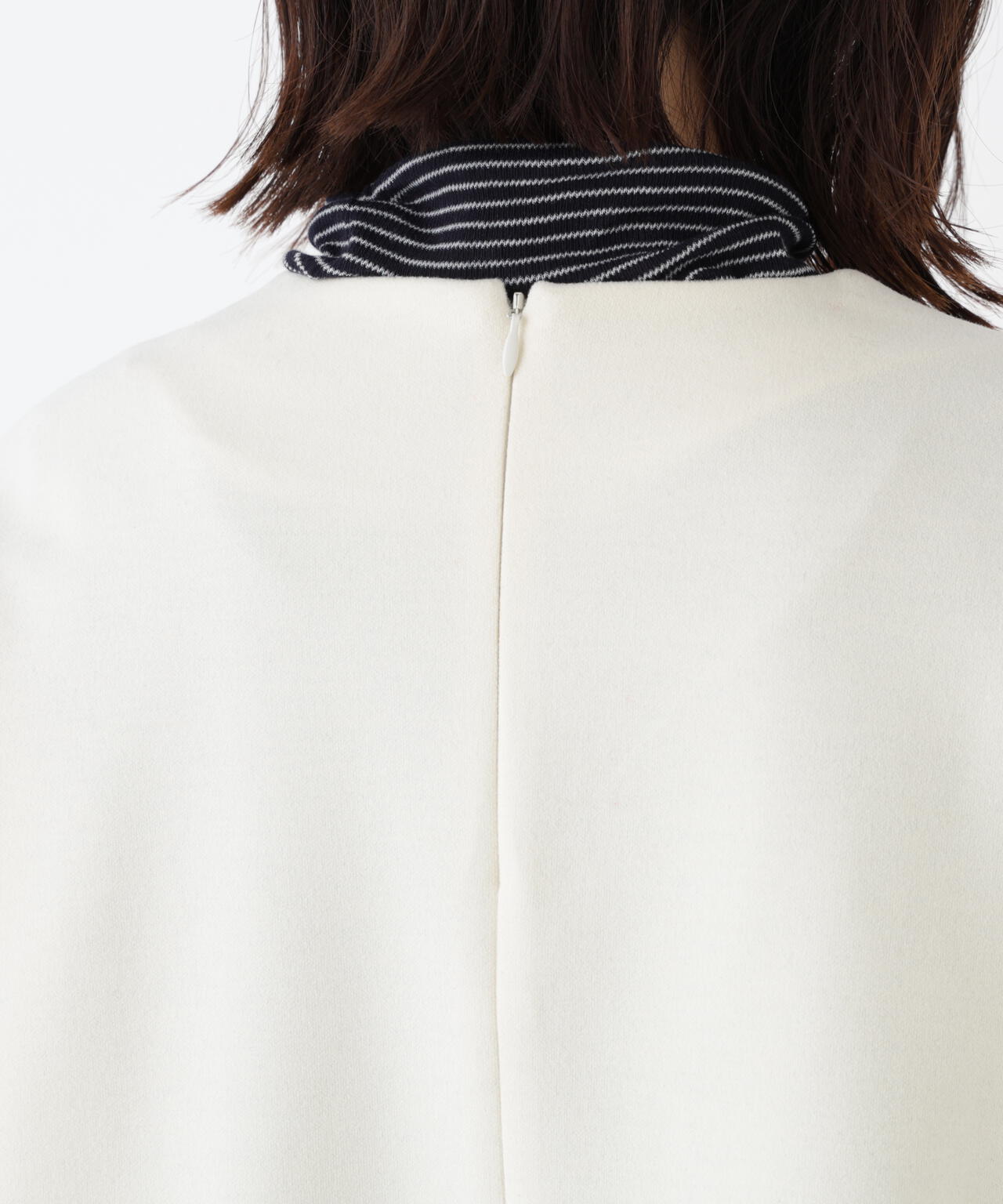 ≪洗える≫ニードルパンチクルーネックプルオーバー