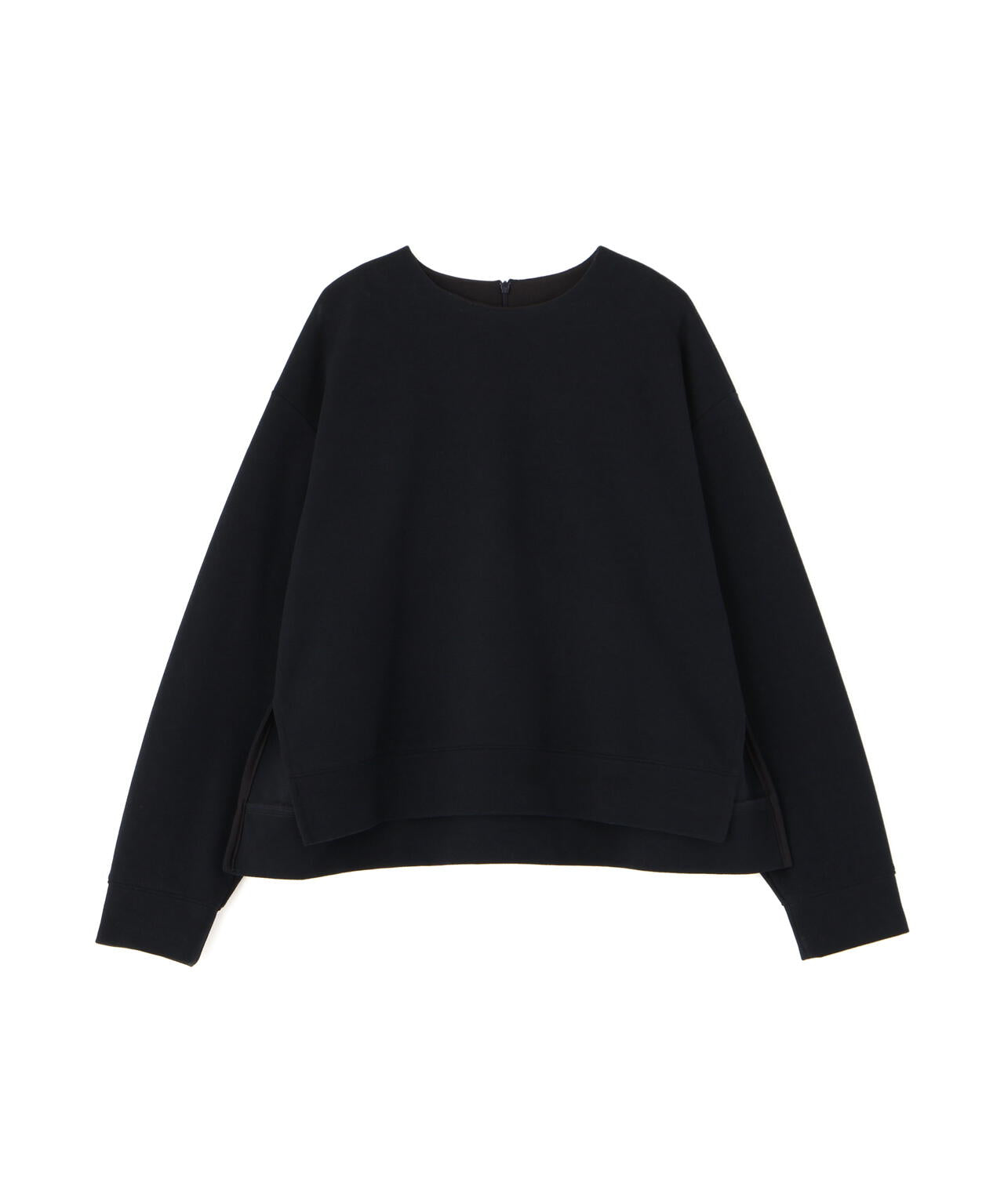 ≪洗える≫ニードルパンチクルーネックプルオーバー