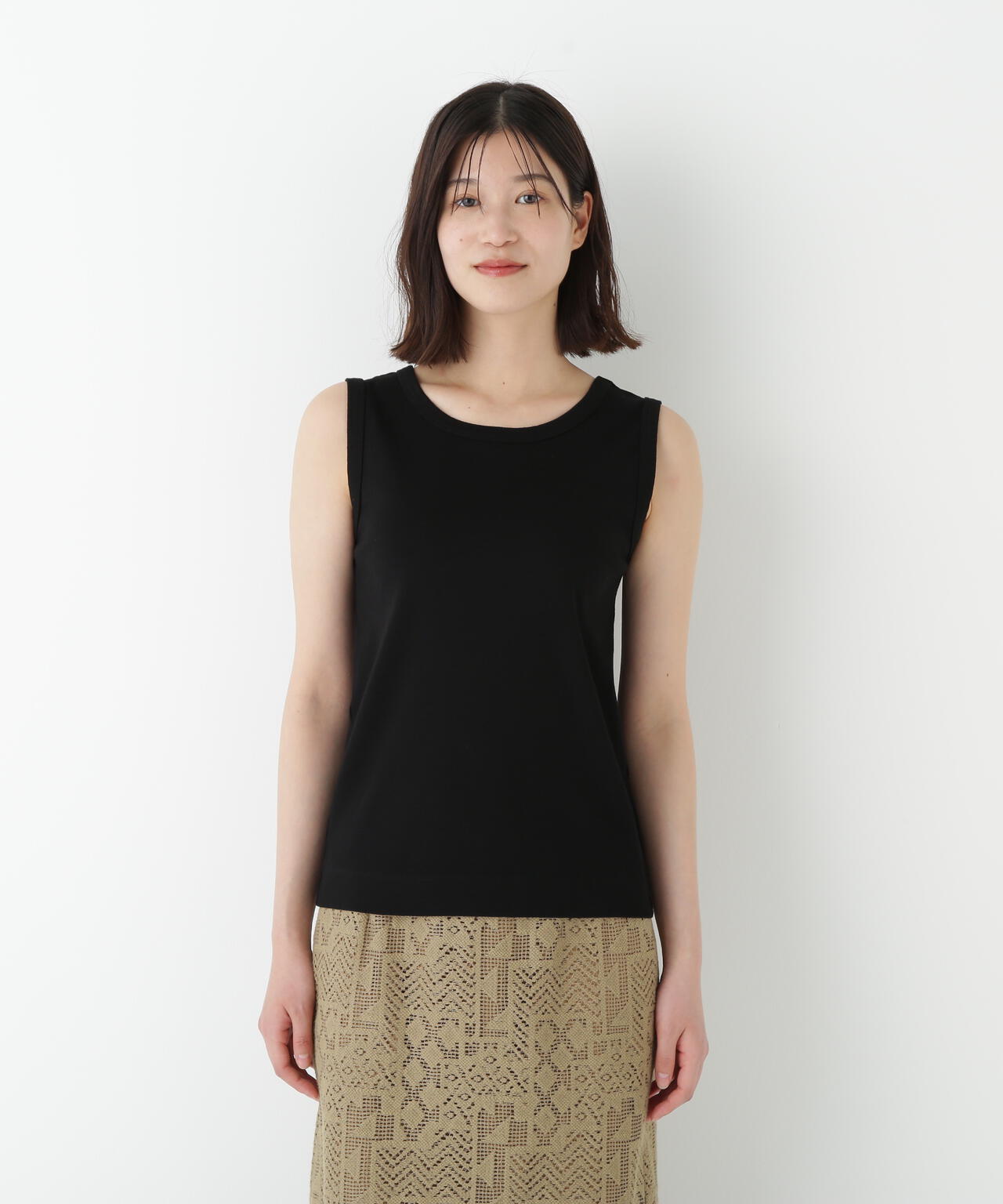 オーガニックコットンタンクトップ